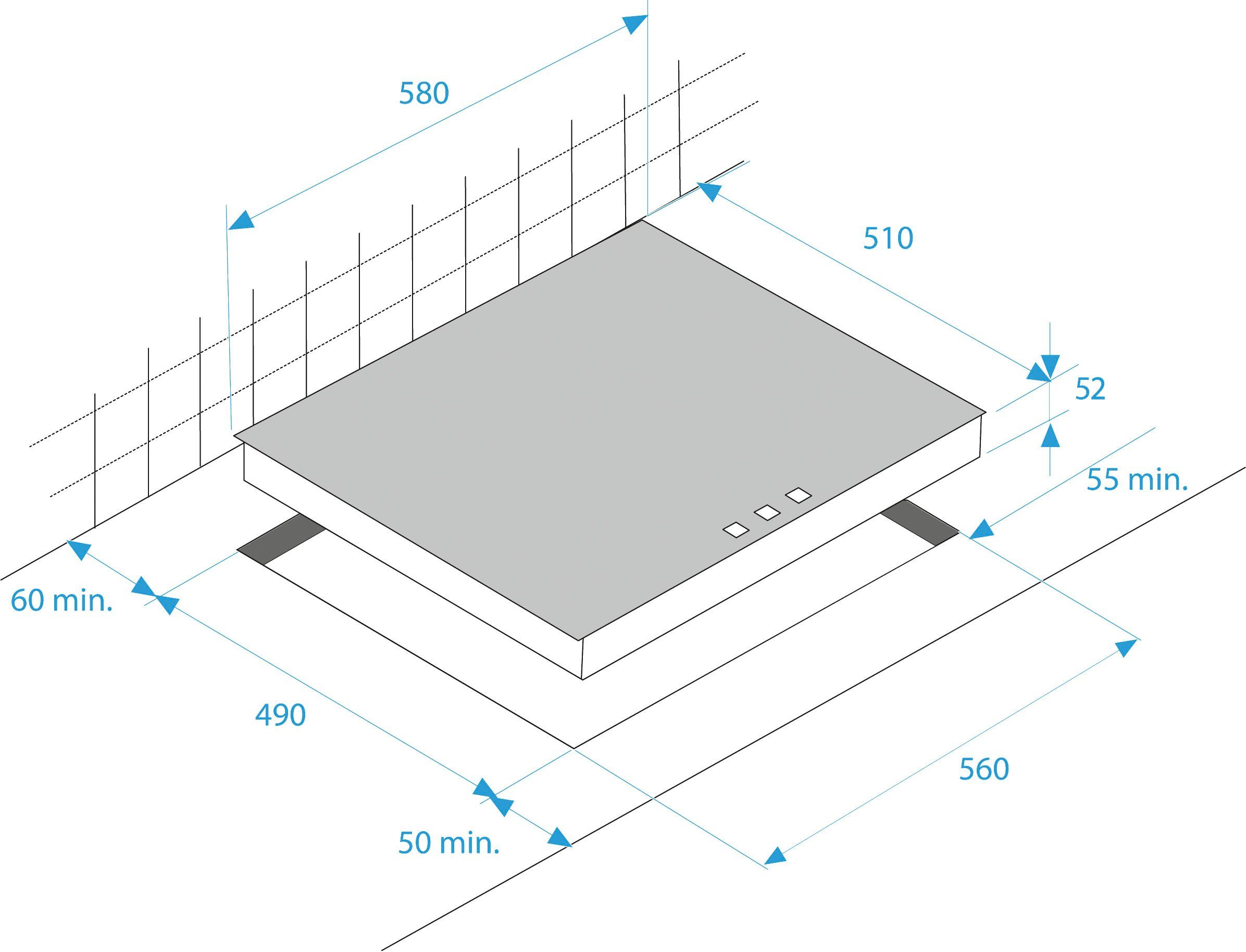 BEKO Inductiekookplaat HII 64400 MT