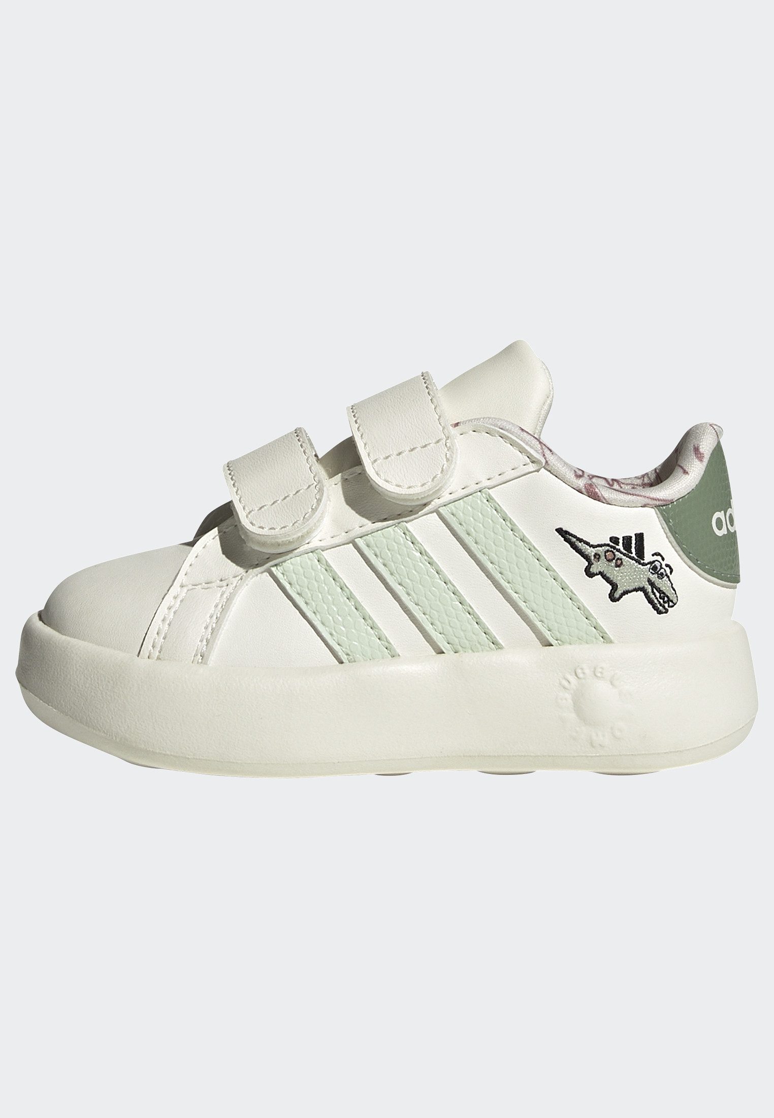 adidas Sportswear Klittenbandschoenen DINO GRAND COURT 2.0 KIDS Design geïnspireerd op de adidas Superstar, voor kinderen