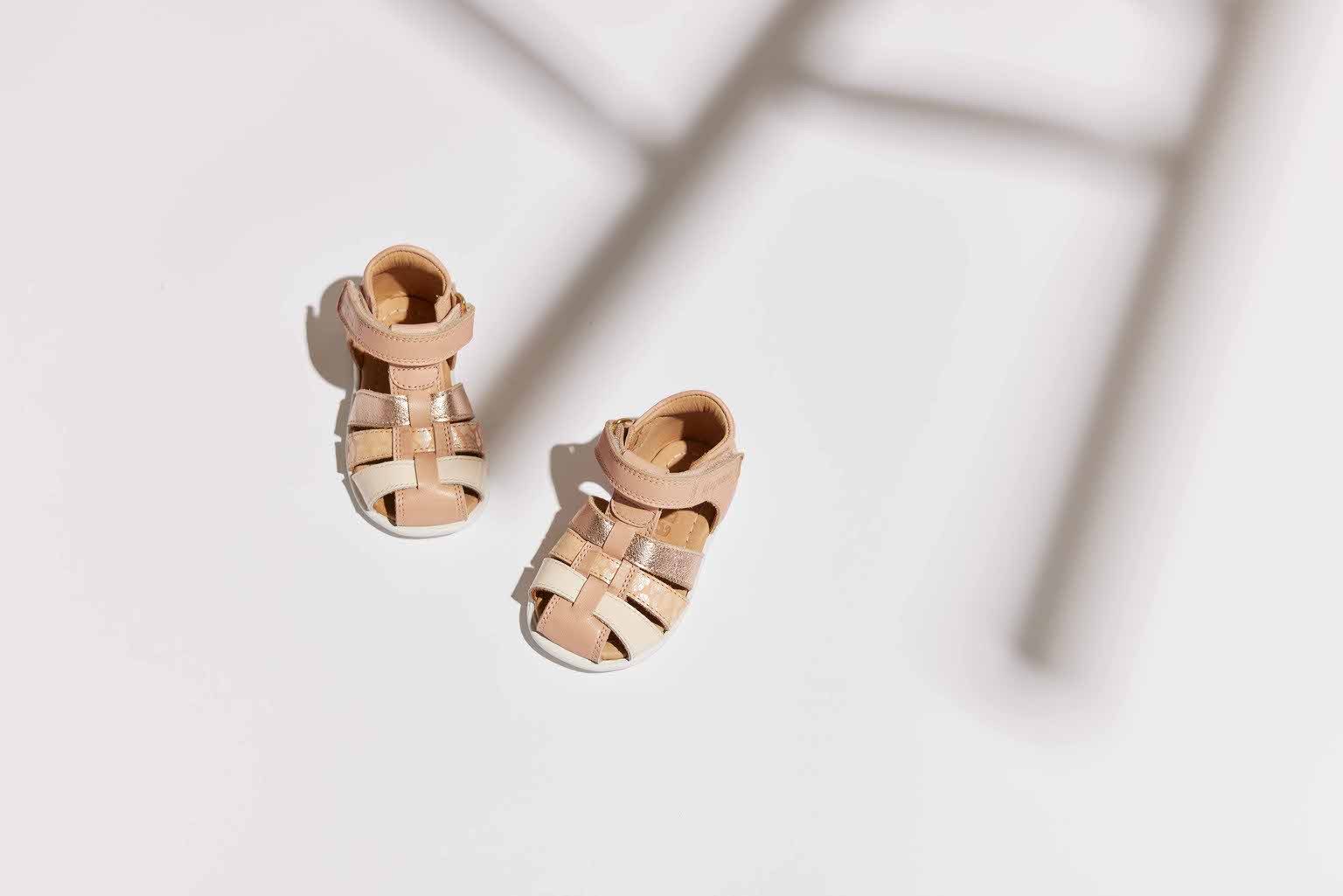 Bisgaard Babyschoentjes Carly Breedte: normaal , babyschoen met beschermde teenruimte, maat sjabloon te downloaden