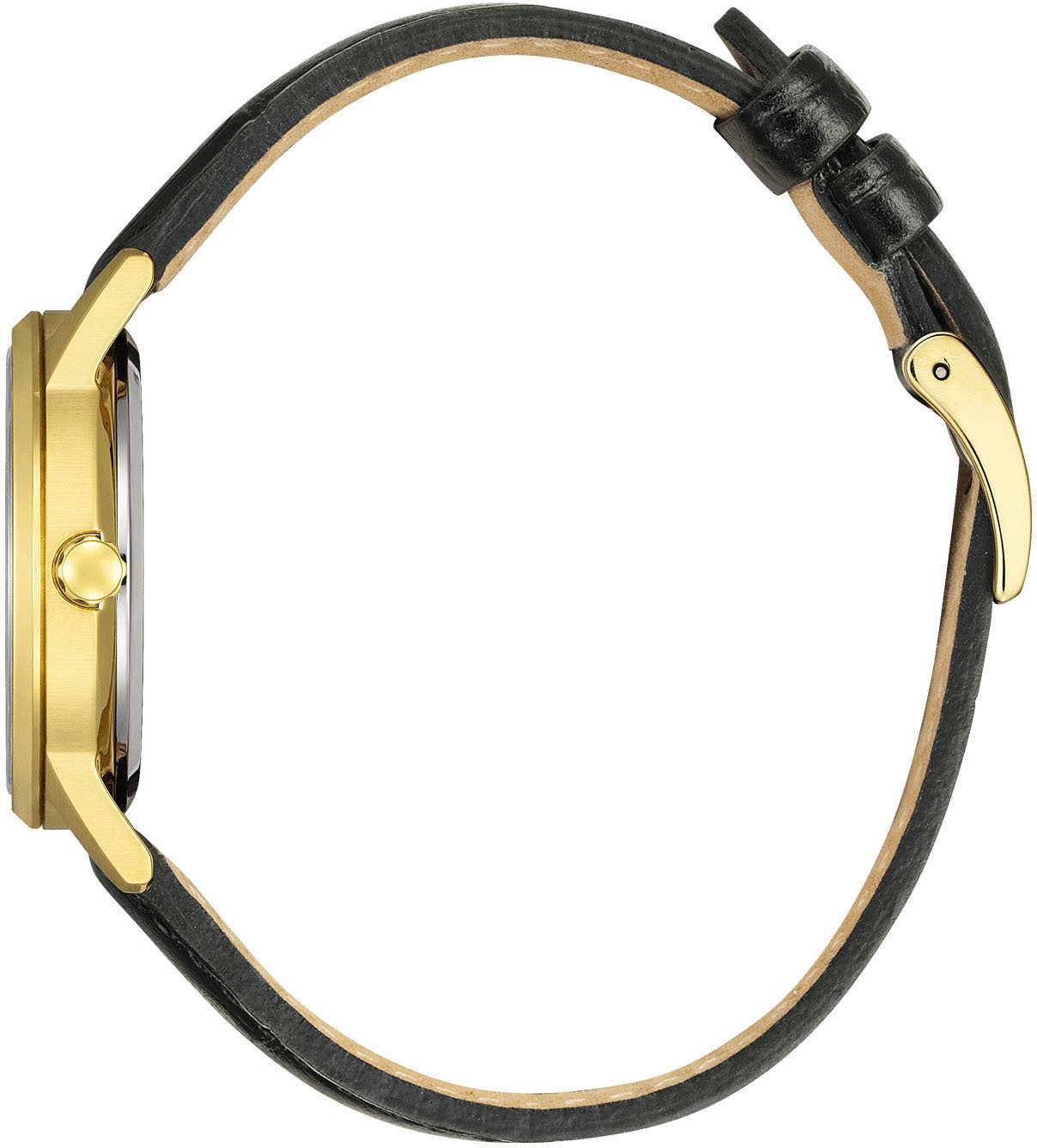 Citizen Solarhorloge Polshorloge, dameshorloge, roestvrijstalen band, analoog, datum, Eco-Drive