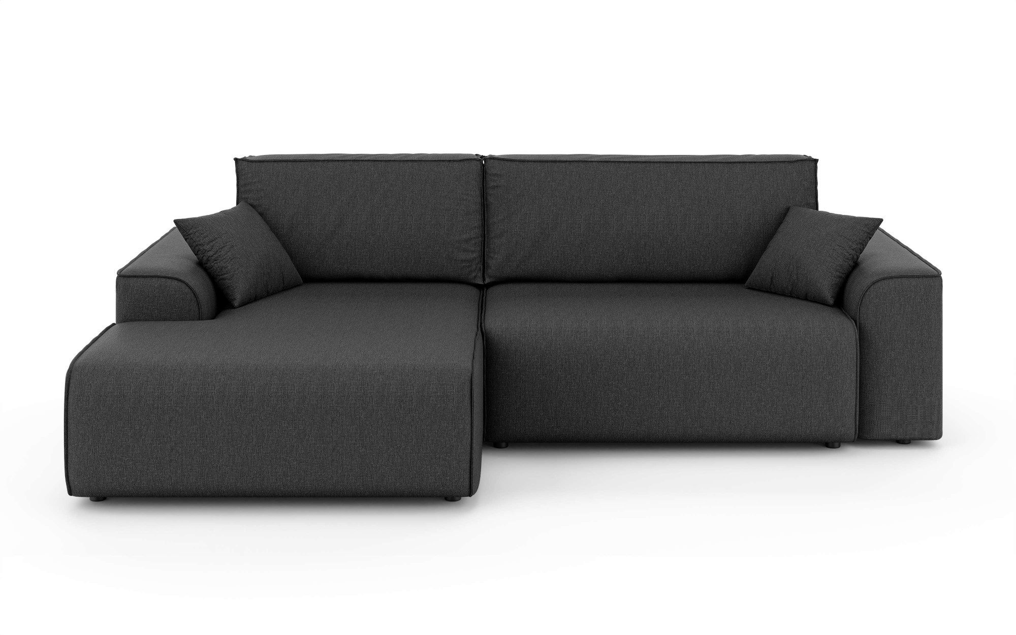 Home affaire Hoekbank Santenay met bedfunctie en bedlade, afmetingen: B/D/H 266/164/90 cm