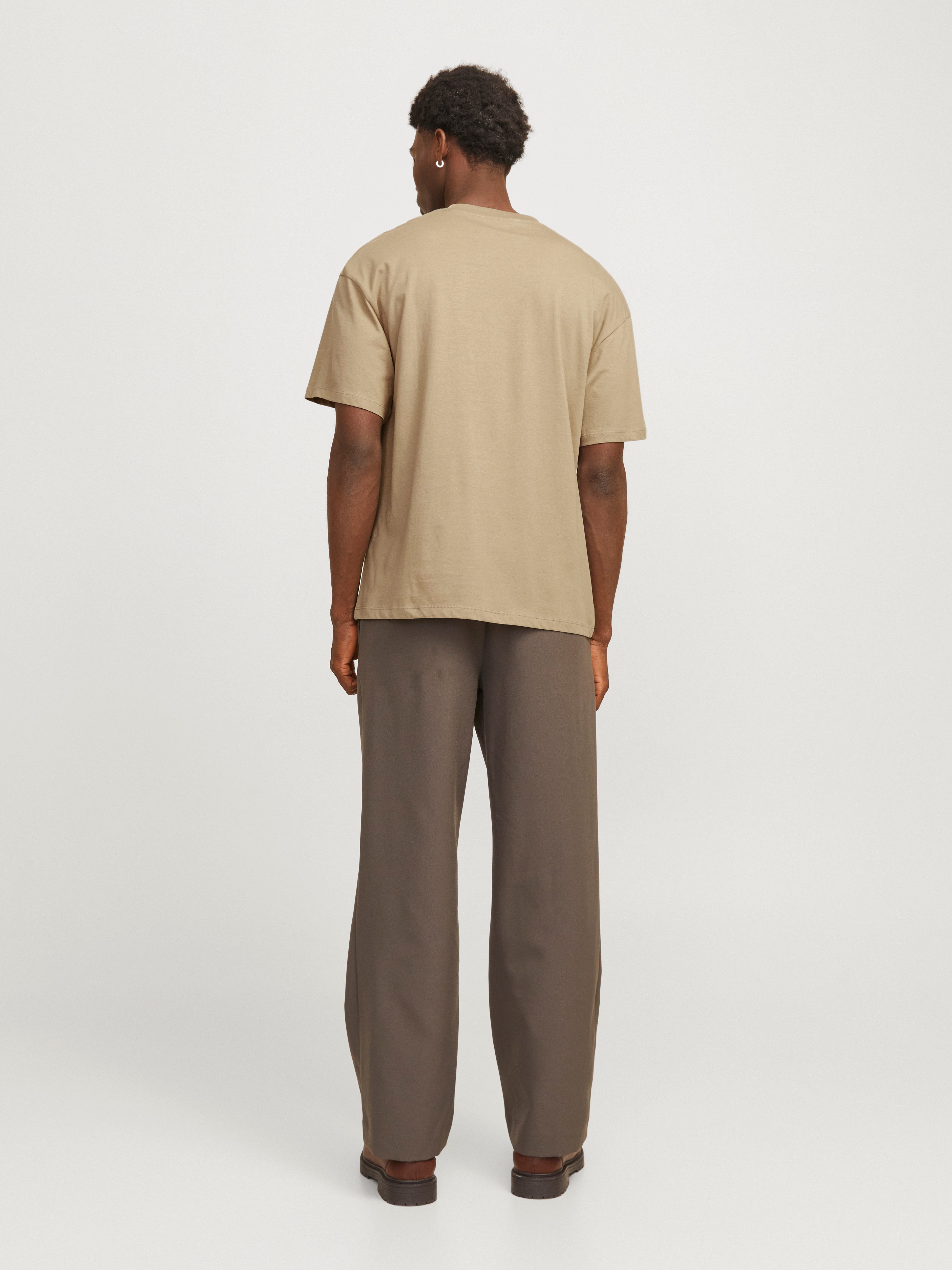 Jack & Jones Oversized shirt JJEBRADLEY TEE SS O-NECK NOOS