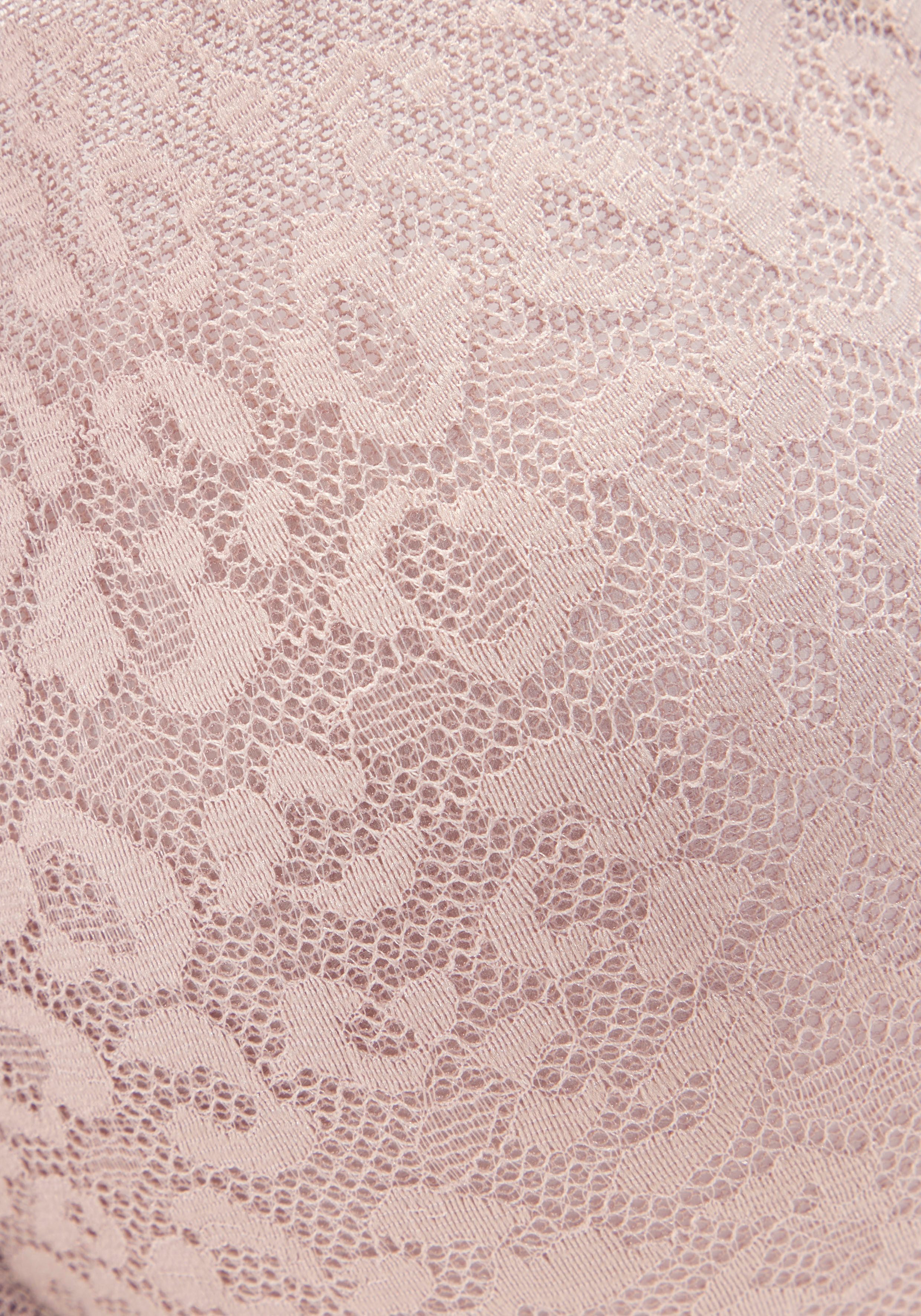 Nuance Minimizer-bh met beugel van mooie allover jacquardkant in trendy leeuw-look