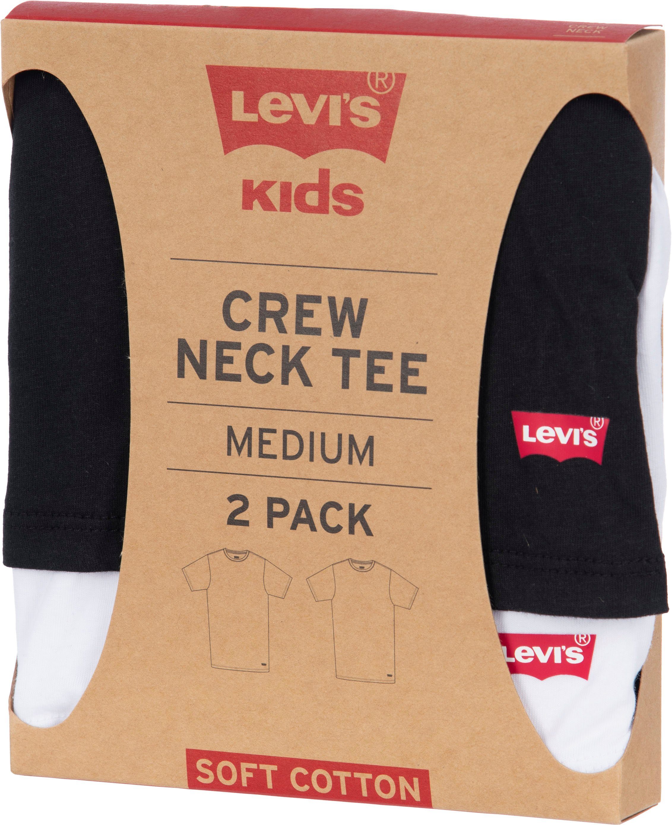 Levi's Kidswear T-shirt 2PK CREW NECK TEE (2-delig)