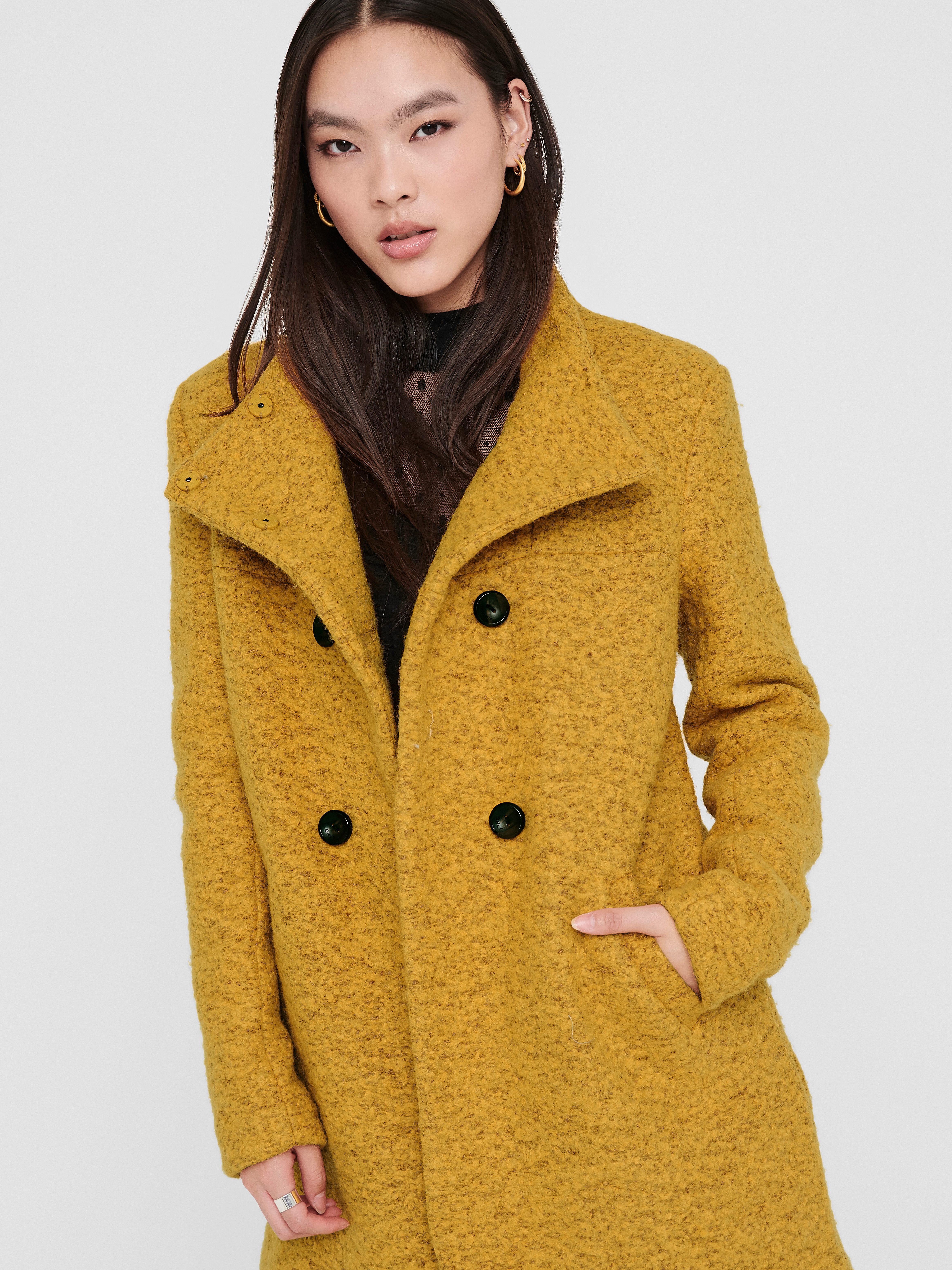 Only Lang jack ONLNEWSOPHIA WOOL COAT OTW CC