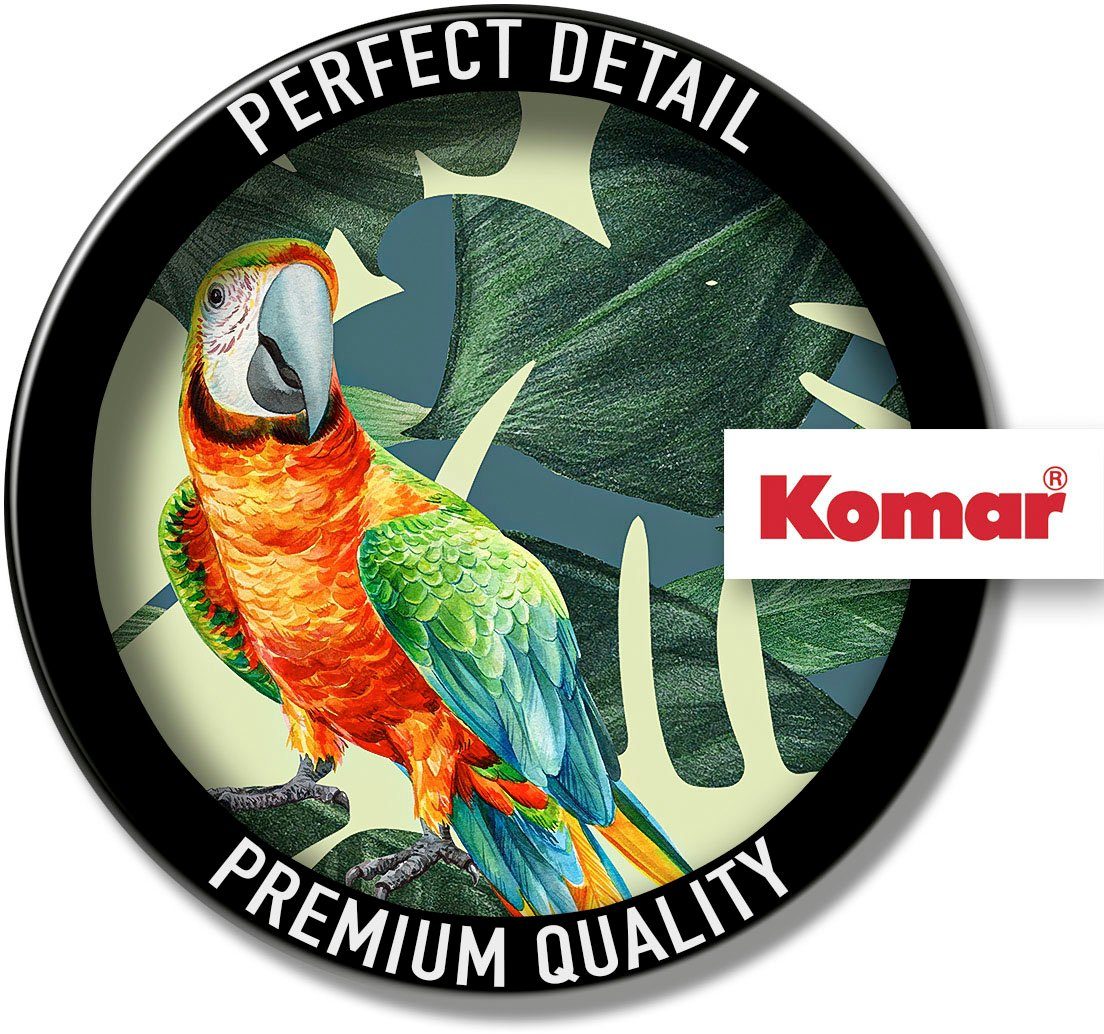 Komar Wanddecoratie Green-Winged Macaw Wanddecoratie - zonder lijst (1 stuk)
