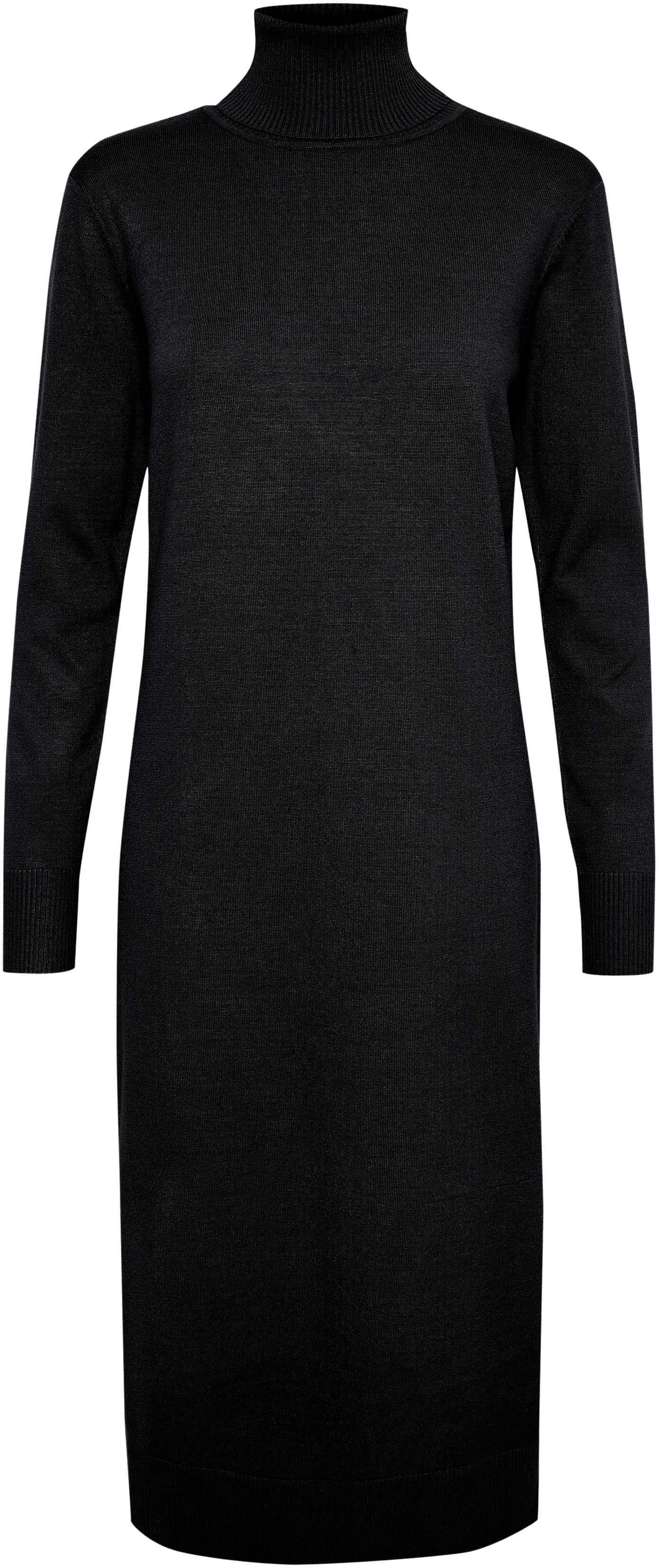 Saint Tropez Gebreide jurk MilaSZ Roll Neck Long Dress