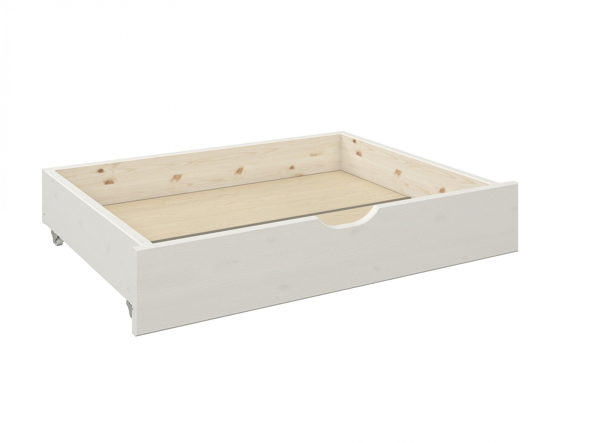 Home affaire Palletbed "ALASCO" BESTSELLER! Met lade gecertificeerd massief hout, uit te breiden tot tweepersoons- of familiebed