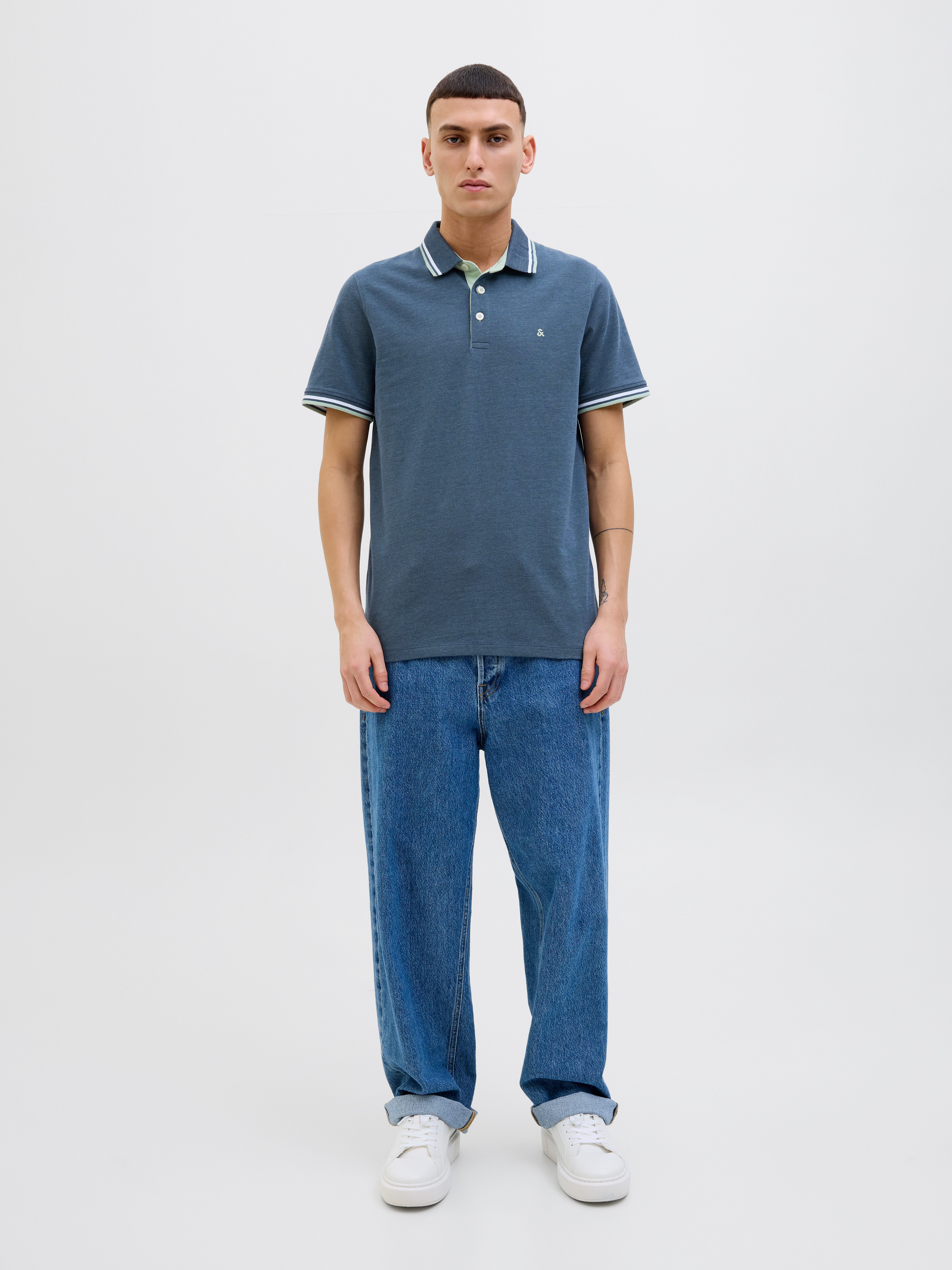 Jack & Jones Poloshirt JJEPAULOS POLO SS NOOS