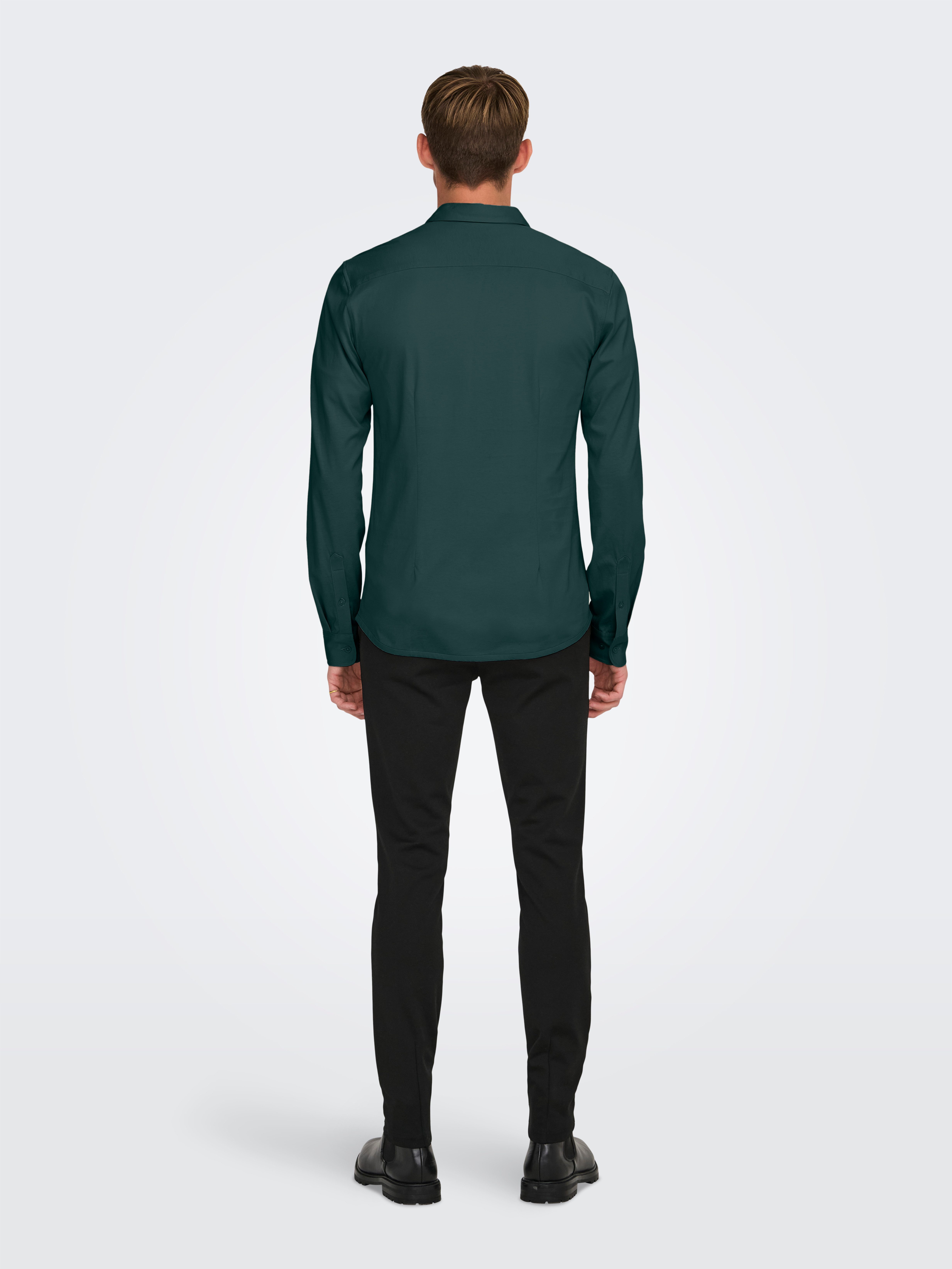 ONLY & SONS Overhemd met lange mouwen ONSROBIN B U LS STRETCH SHIRT NOOS