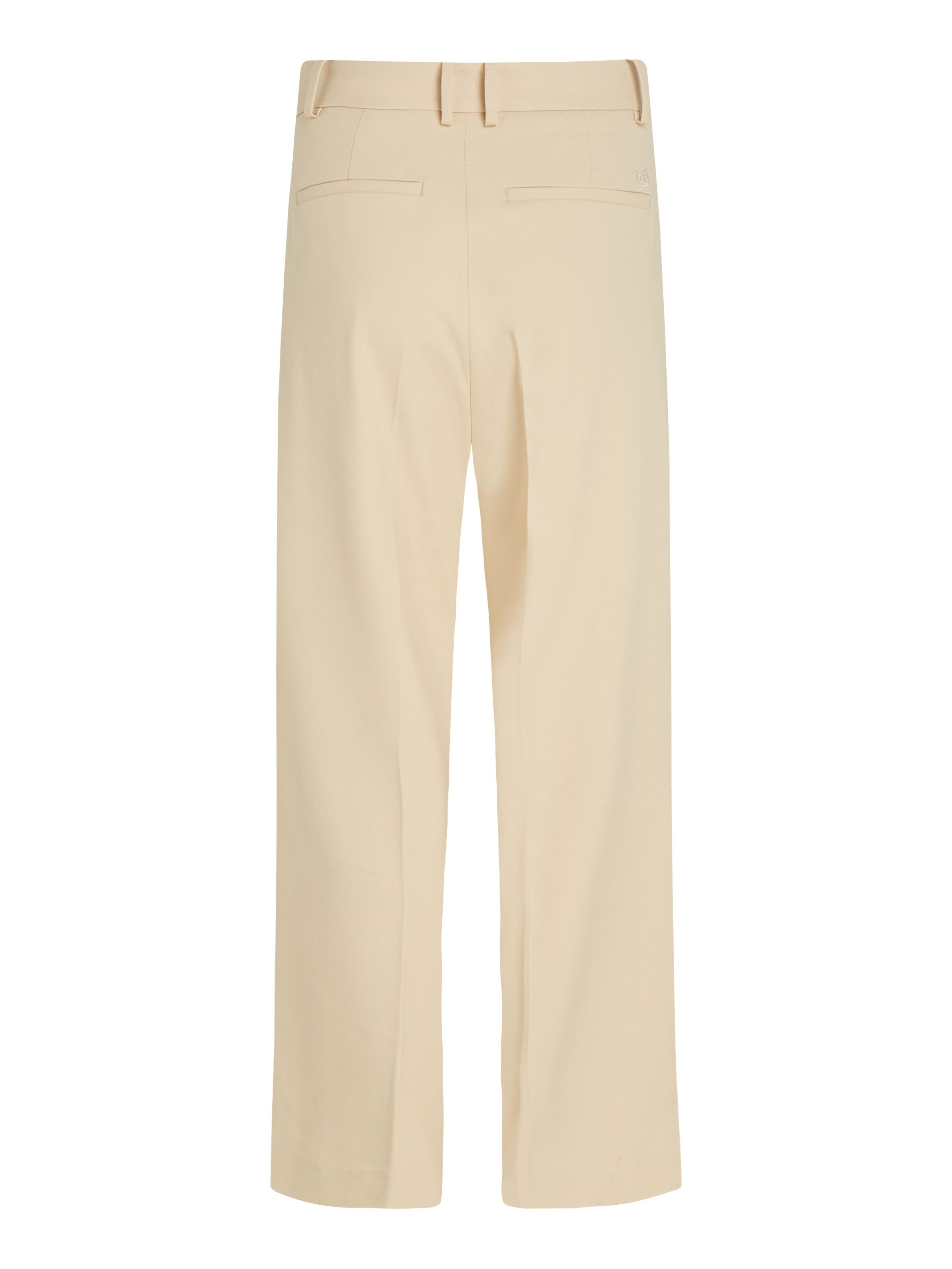 Tommy Hilfiger Geweven broek MD CORE RELAXED STRAIGHT PANT met logo-stiksel op de achterkant