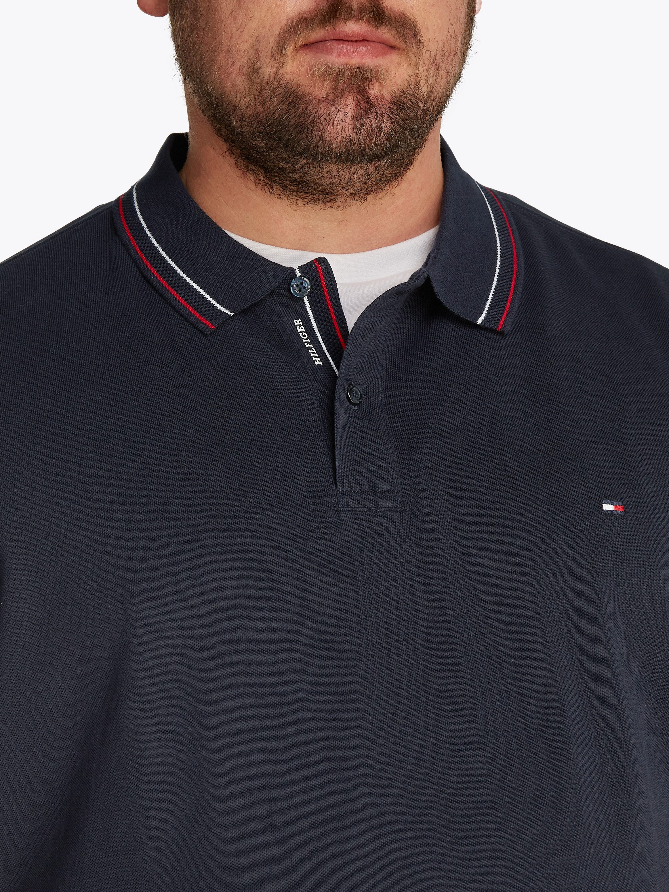 Tommy Hilfiger Poloshirt BT-PLACKET INTEREST REG POLO-B