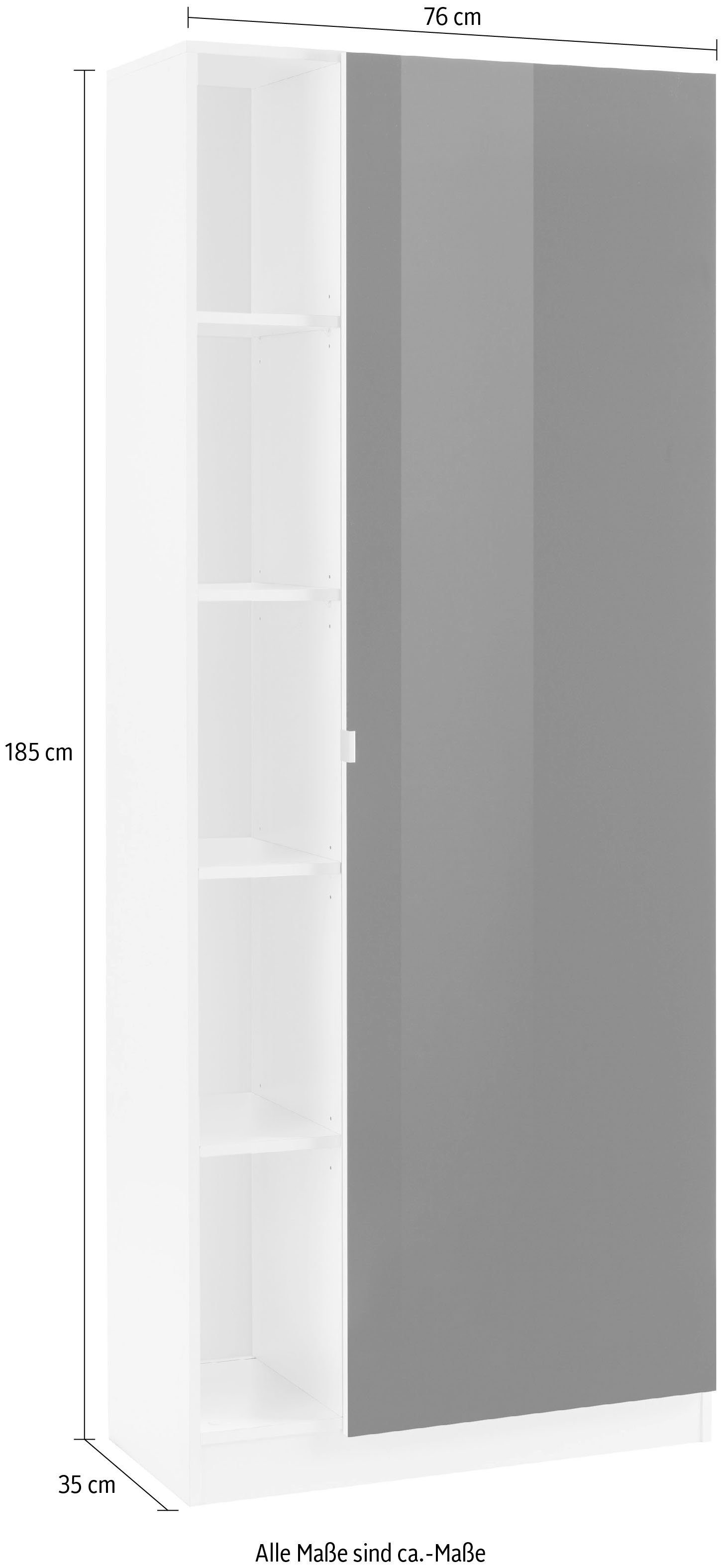 borchardt Möbel Kledingkast DOLLY Hoogte 185 cm