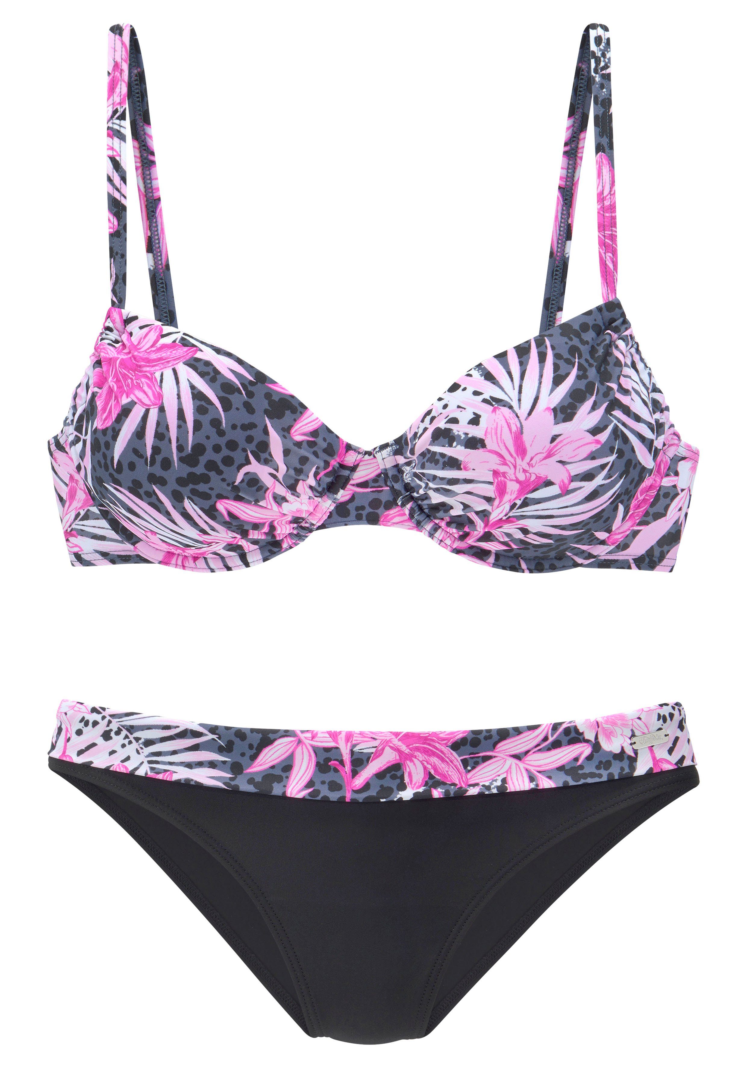 Buffalo Beugelbikini in de patroonmix