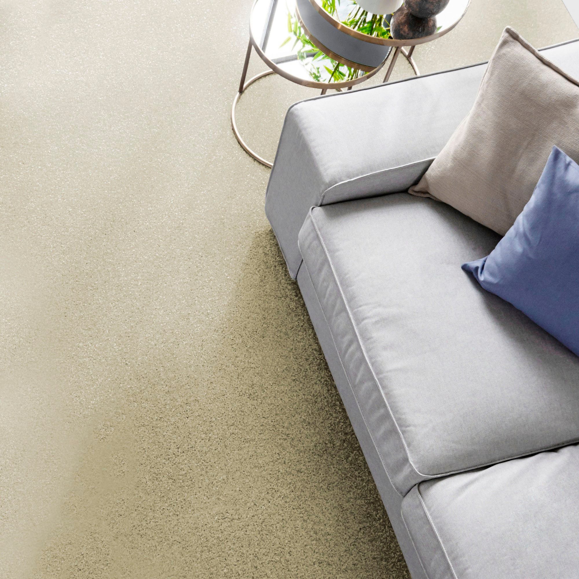 Andiamo Tapijt Kira, velours, Made in Belgium Effen kleuren, breedte 400 cm, slijtvast, onderhoudsvriendelijk, woonkamer tapijt maat 400 cm x 200 cm