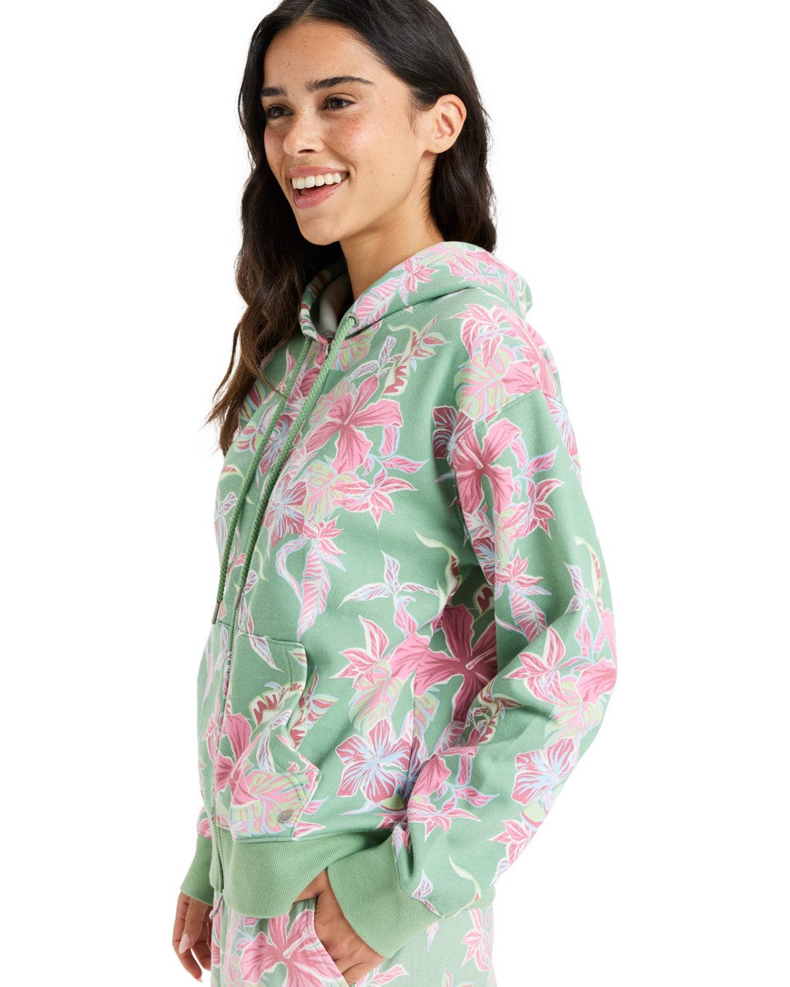 Roxy Hoodie Hibiscus Island