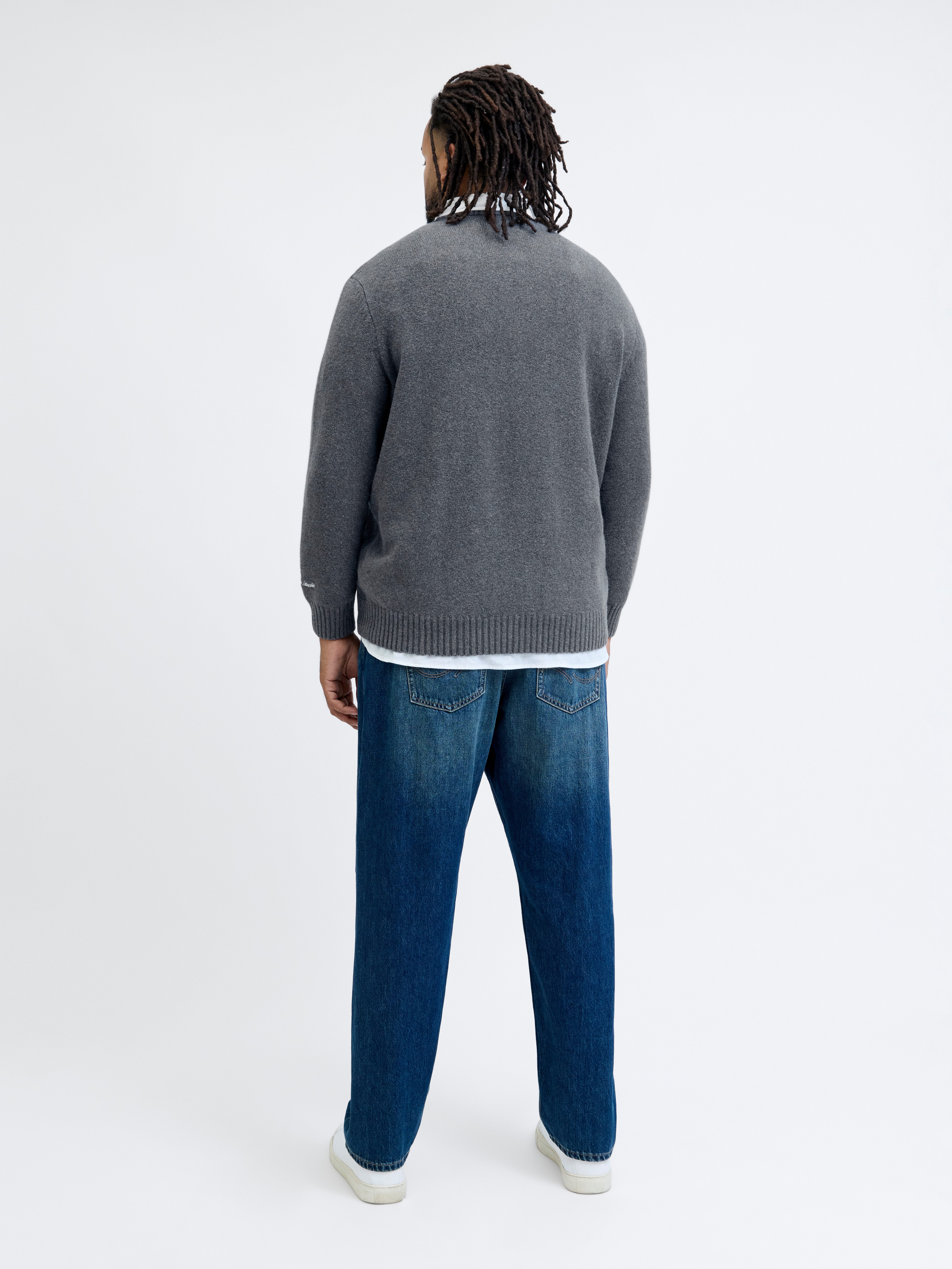 Jack & Jones PlusSize Gebreide trui JORNORREBRO KNIT CREW NECK PLS
