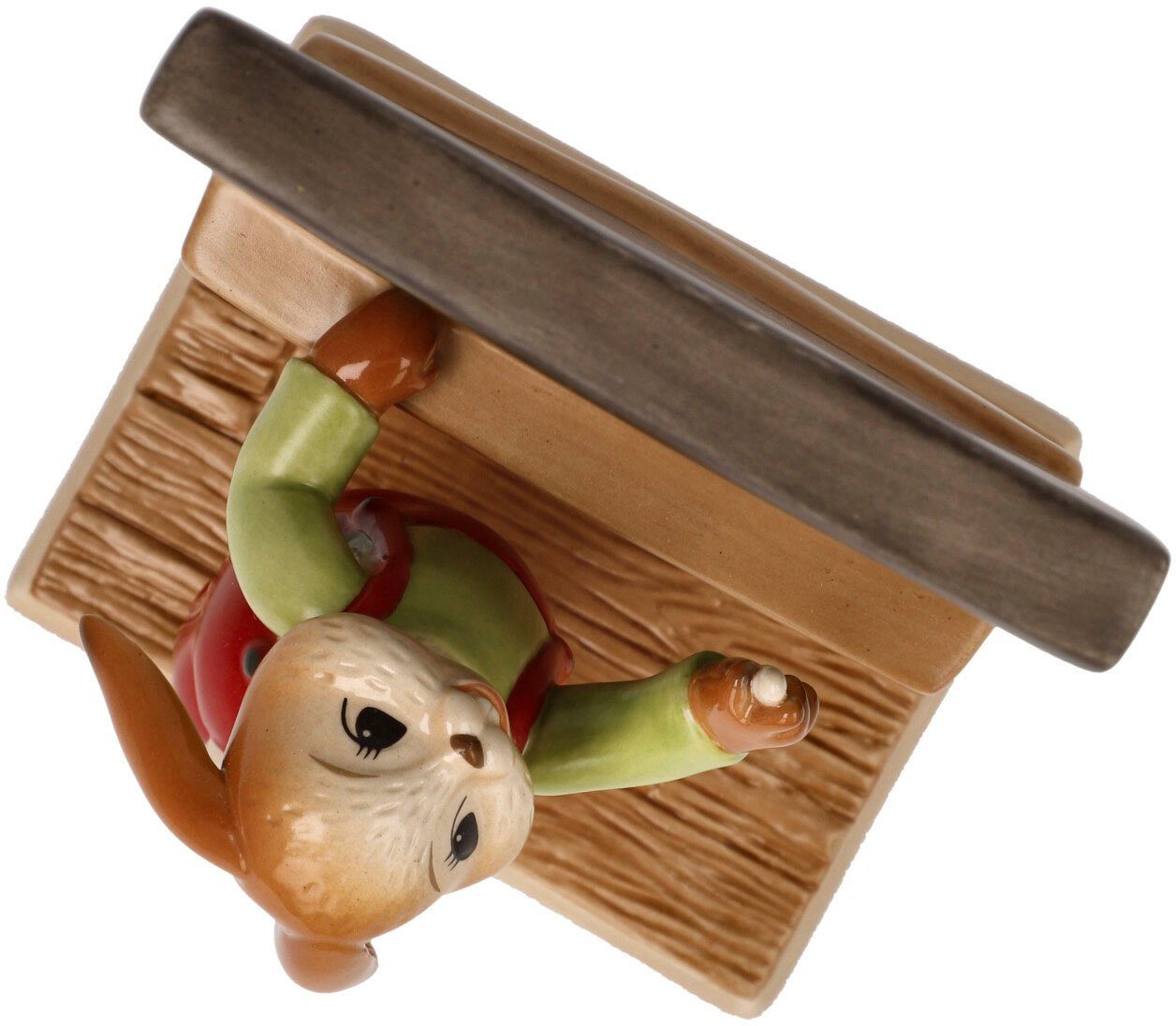 Goebel Paashaas Haas School - Dat wens ik jou Verzamelfiguur, konijn aan tafel (1 stuk)