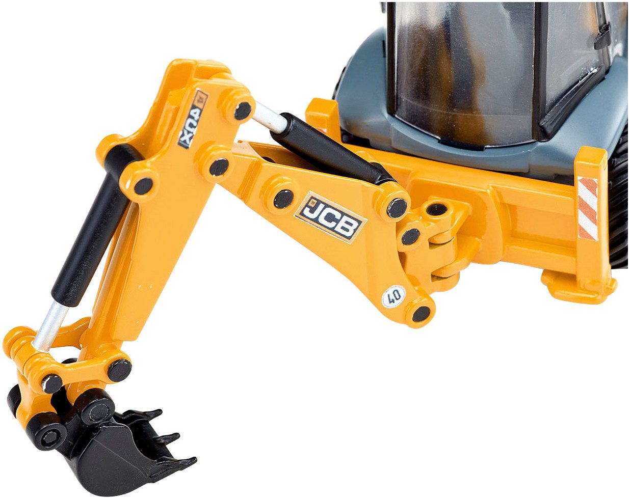 Siku Speelgoed graafmachine Siku super, JCB 4CX laadschop (3558)