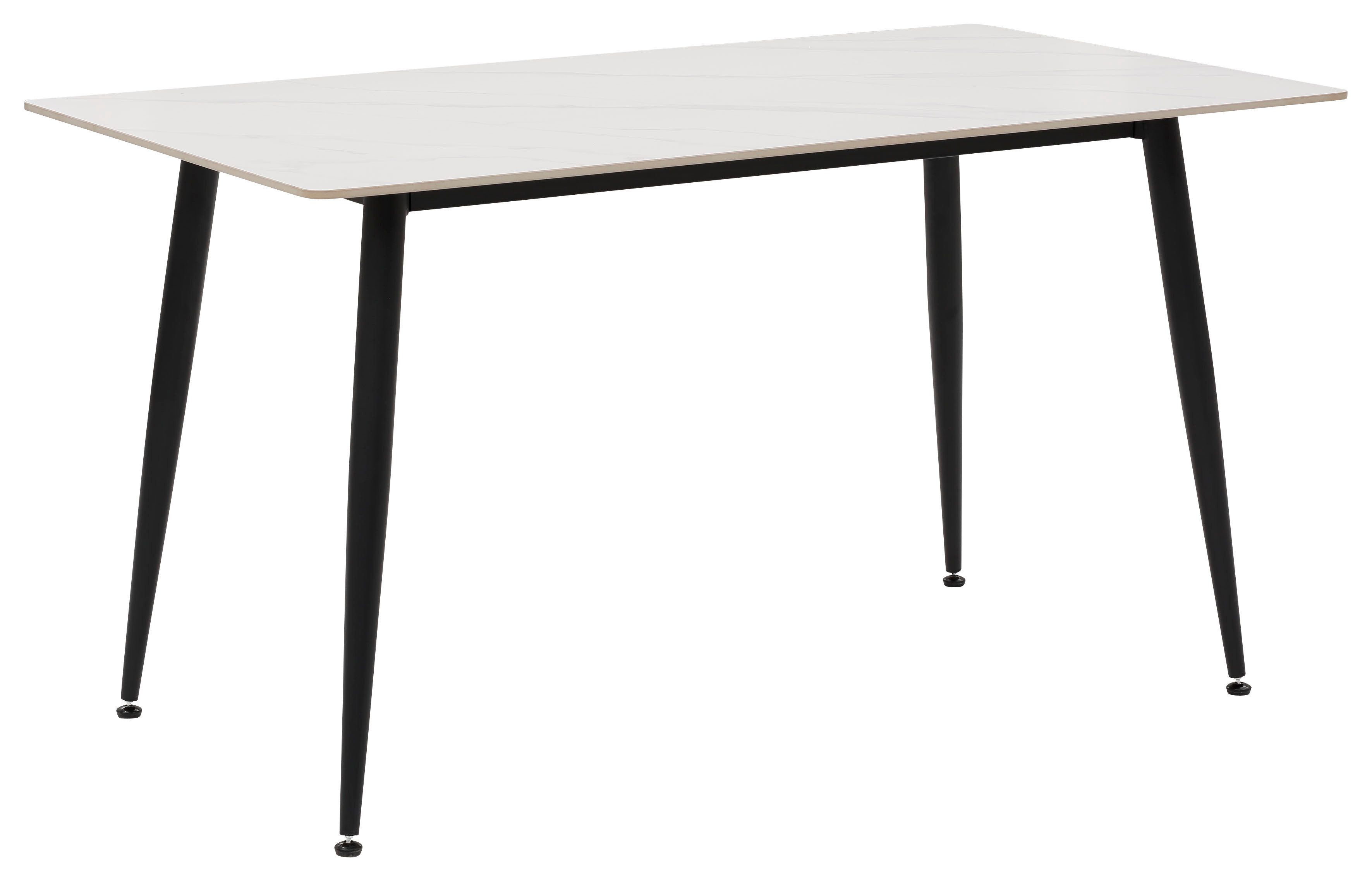 HELA Eettafel ALIZIA 12 mm gesinterde steen, breedte 140 cm