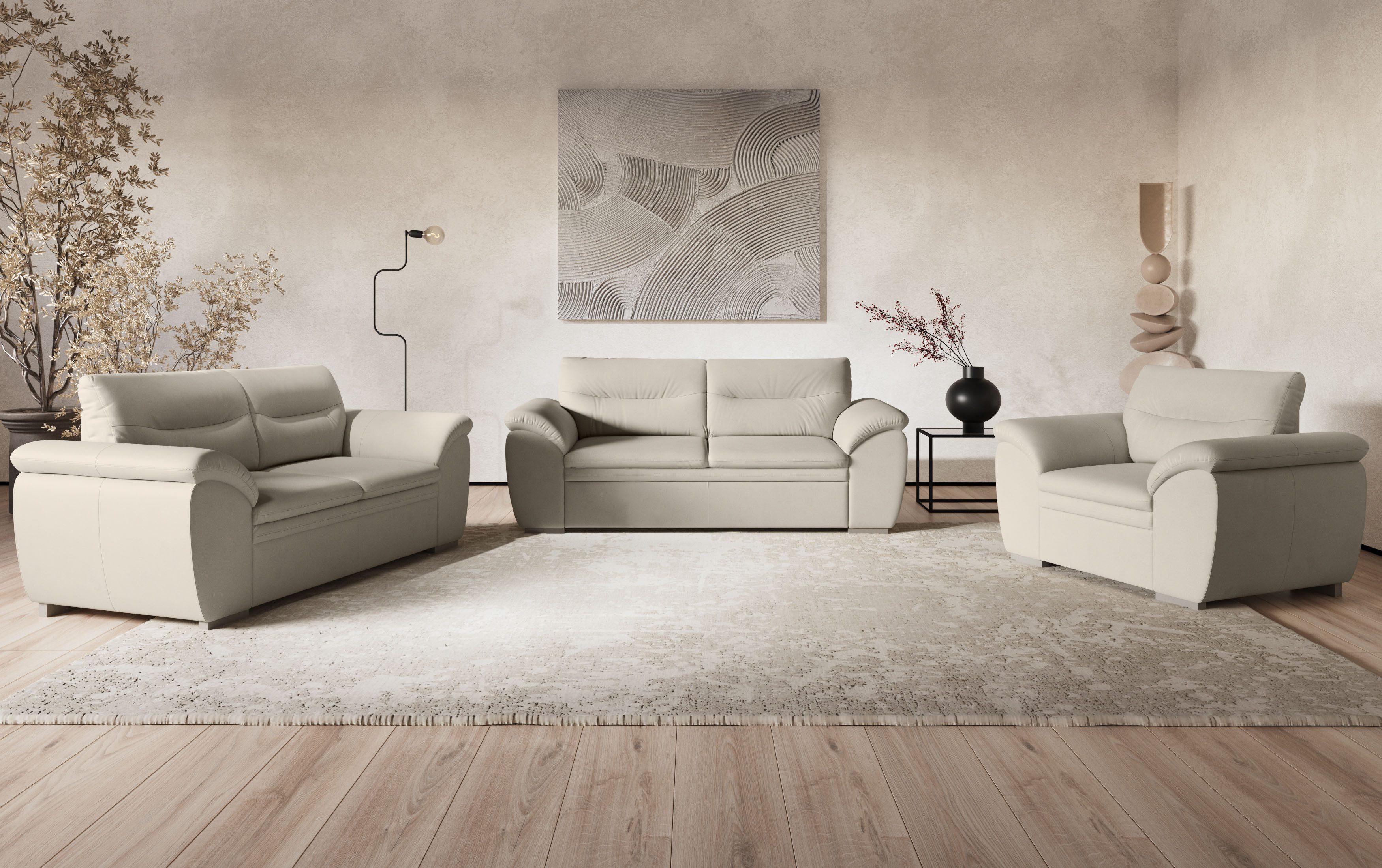 COTTA 2-zitsbank Leandra