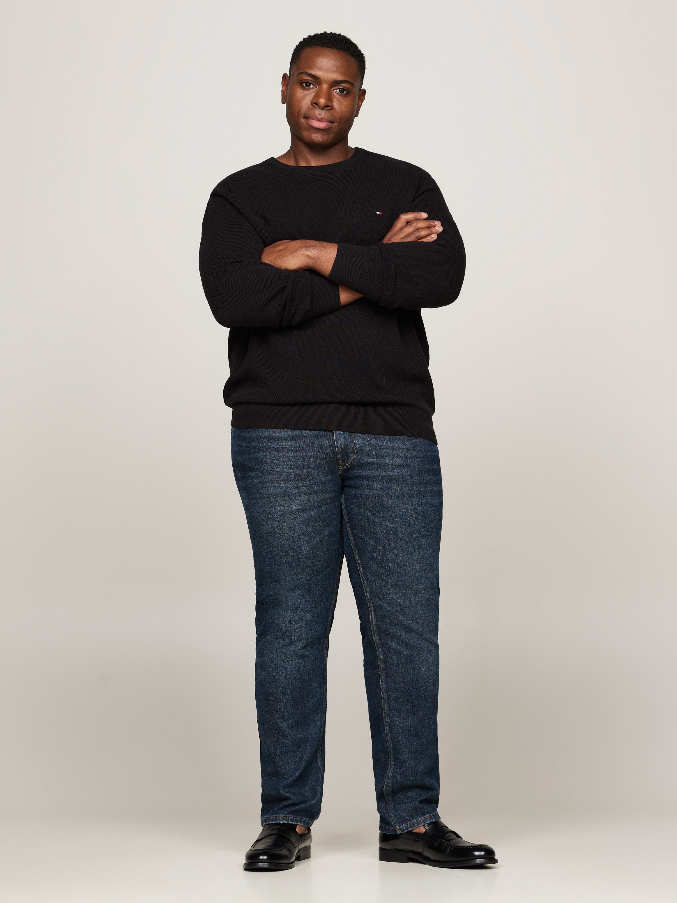 Tommy Hilfiger Trui met ronde hals BT-ESSENTIAL STRUCTURE CREW NECK