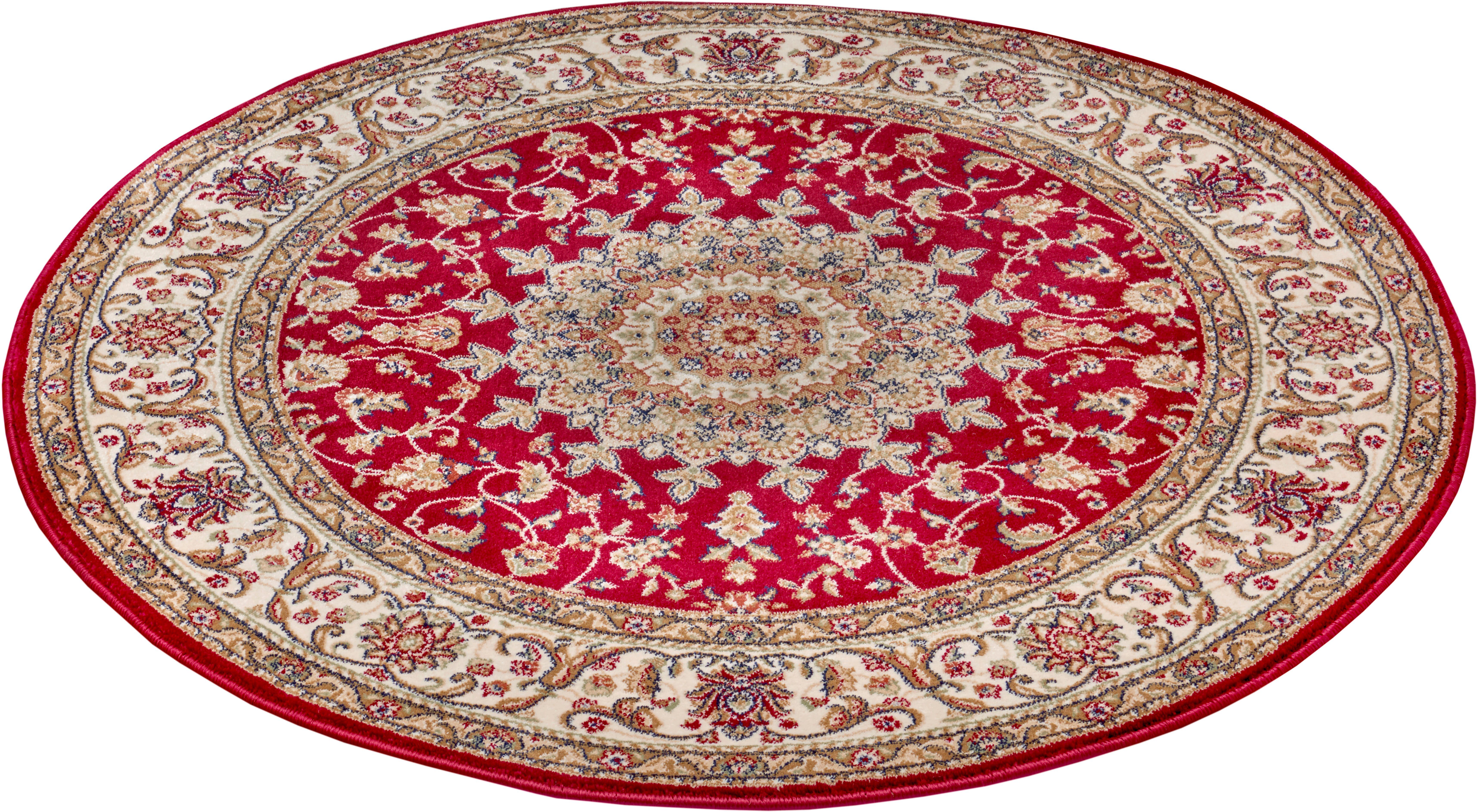 Rond perzisch tapijt - Zuhr rood 160 cm rond