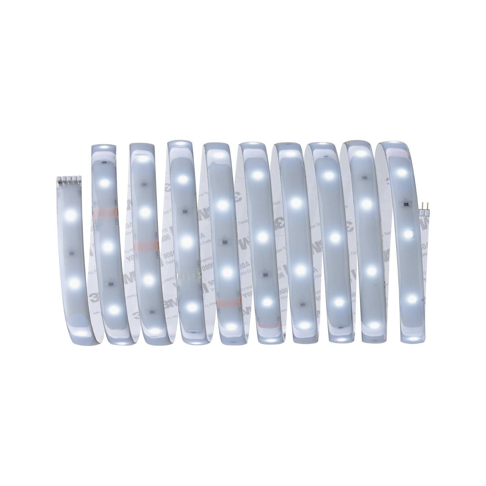 Paulmann Led-strepen MaxLED 250 Basisset 3m Daylight 6500K 12W 230/24V Zilver kunststof (1 stuk)