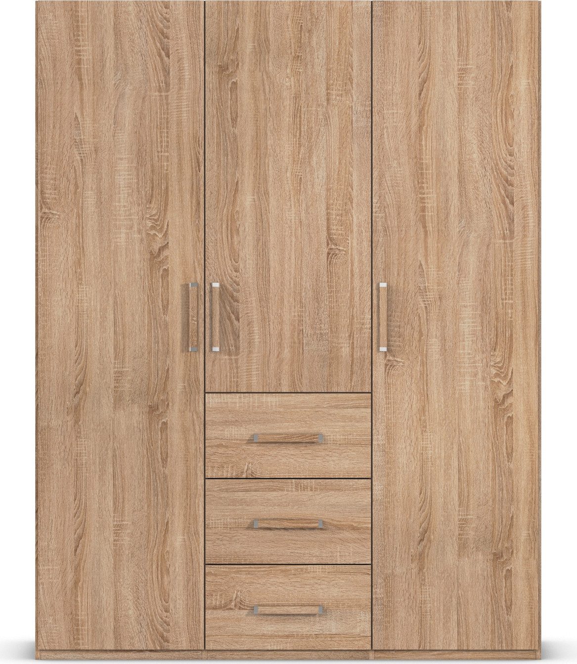 rauch Draaideurkast Kledingkast Kast Garderobe Slaapkamerkast EVELYN in elegante stijl met lades 3 breedtes en 2 hoogtes made in germany