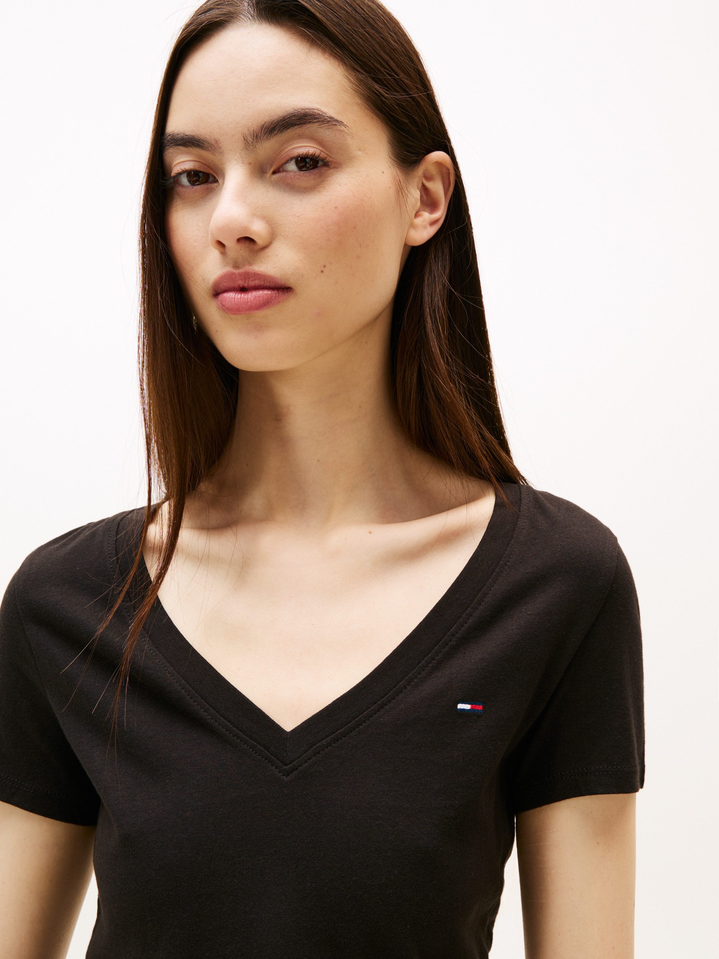 TOMMY JEANS T-shirt TJW 2PACK V-NECK TEE (set, 2-delig, 2 stuks)