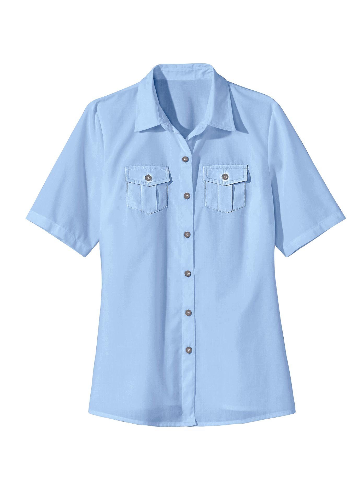 Classic Basics Blouse met korte mouwen