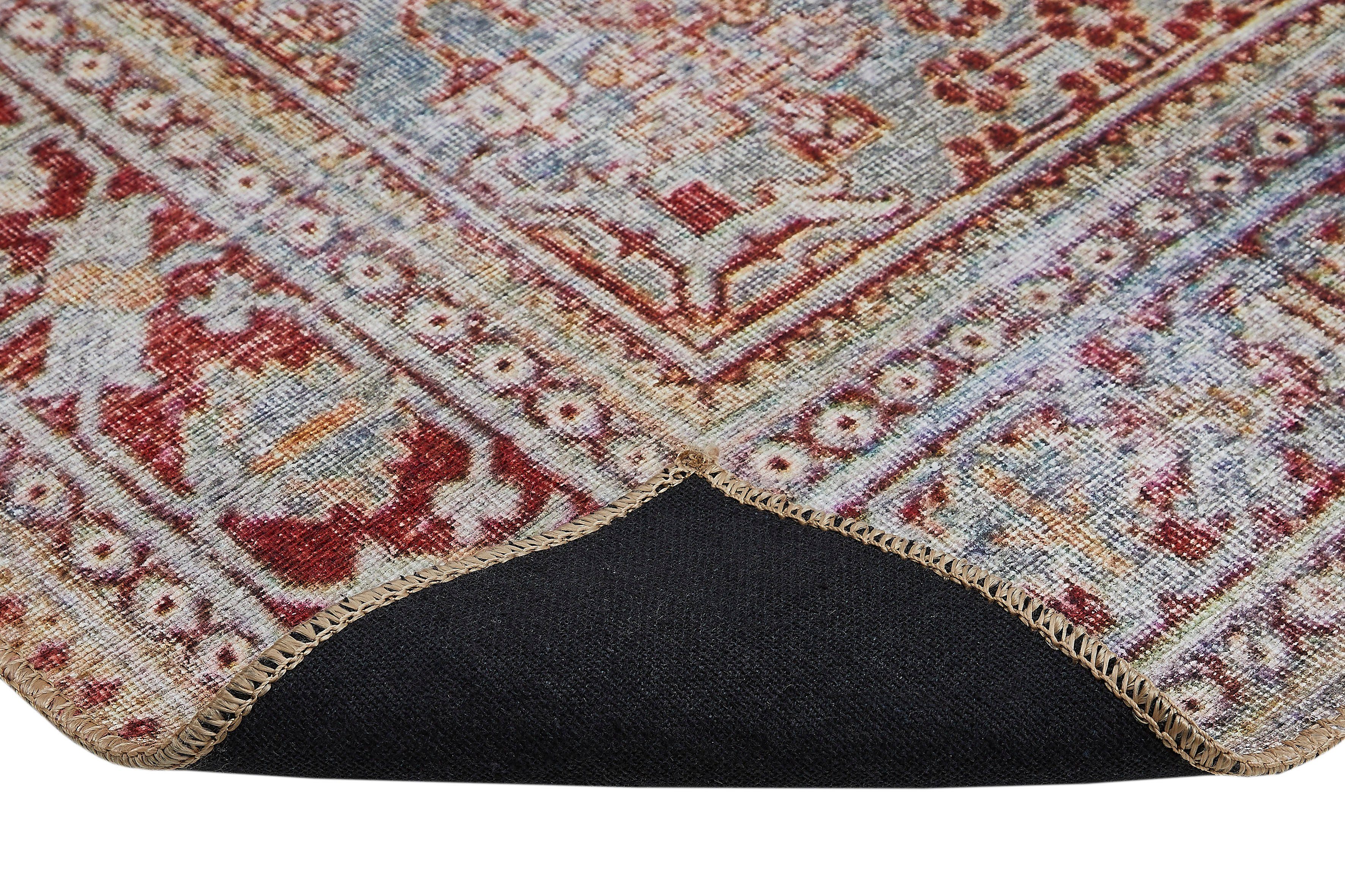LUXOR living Vloerkleed Voorraadopruiming Speciale aanbiedingen, moderne vintage ontwerpen, Oriëntlook, met rand