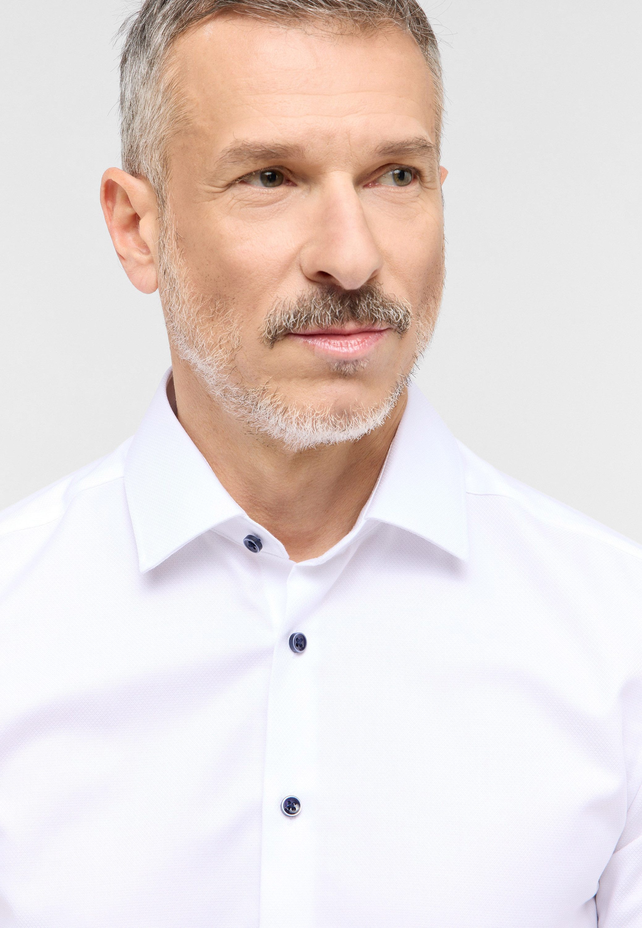 Eterna Overhemd met lange mouwen Slim fit NON IRON (strijkvrij)