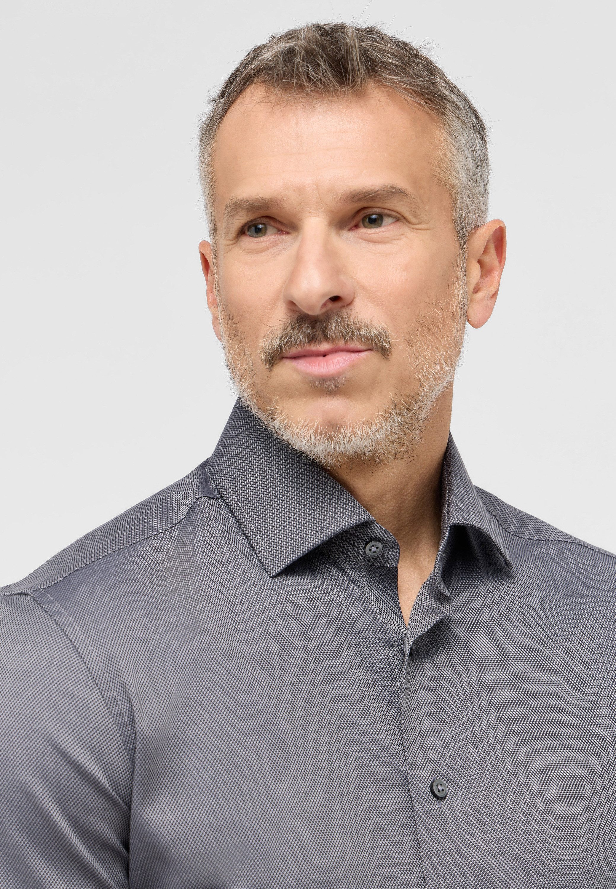 Eterna Overhemd met lange mouwen Slim fit NON IRON (strijkvrij)