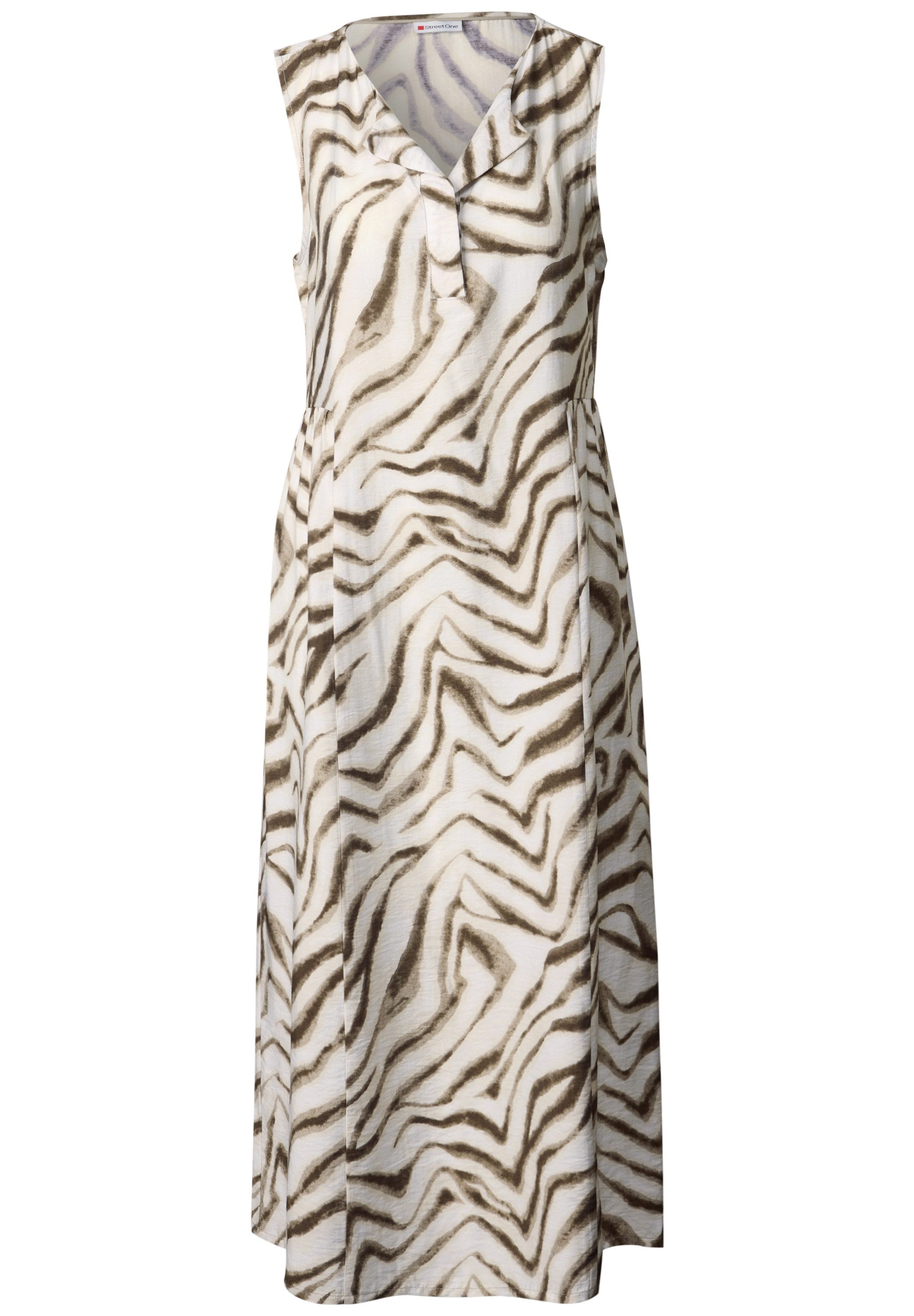 STREET ONE Midi-jurk met grafisch patroon