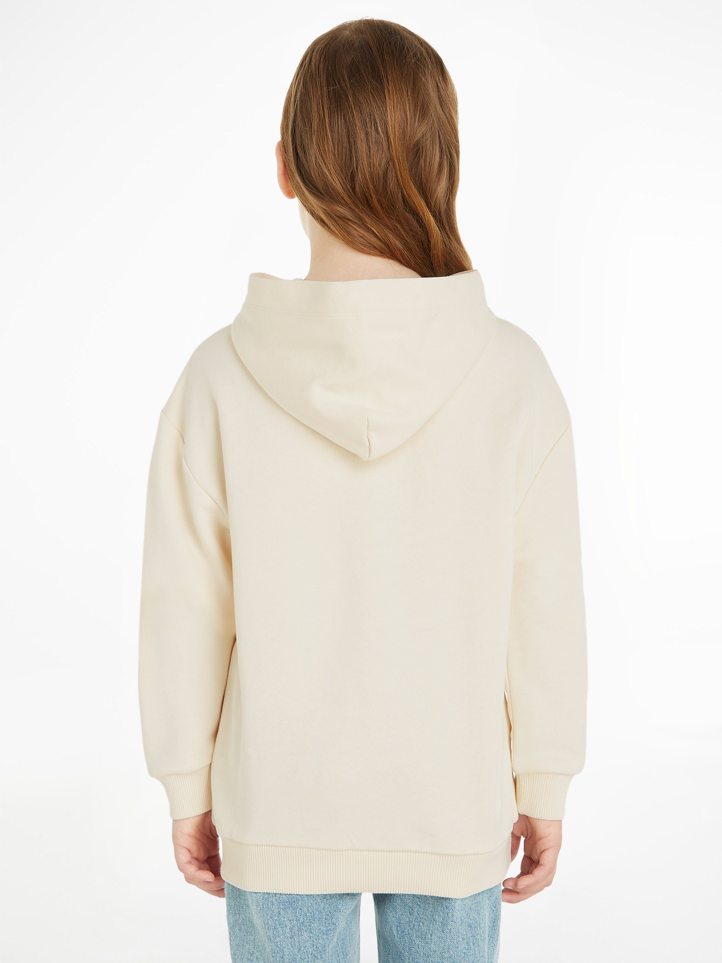 Tommy Hilfiger Hoodie U MONOTYPE HOODIE met logoborduursel op borsthoogte