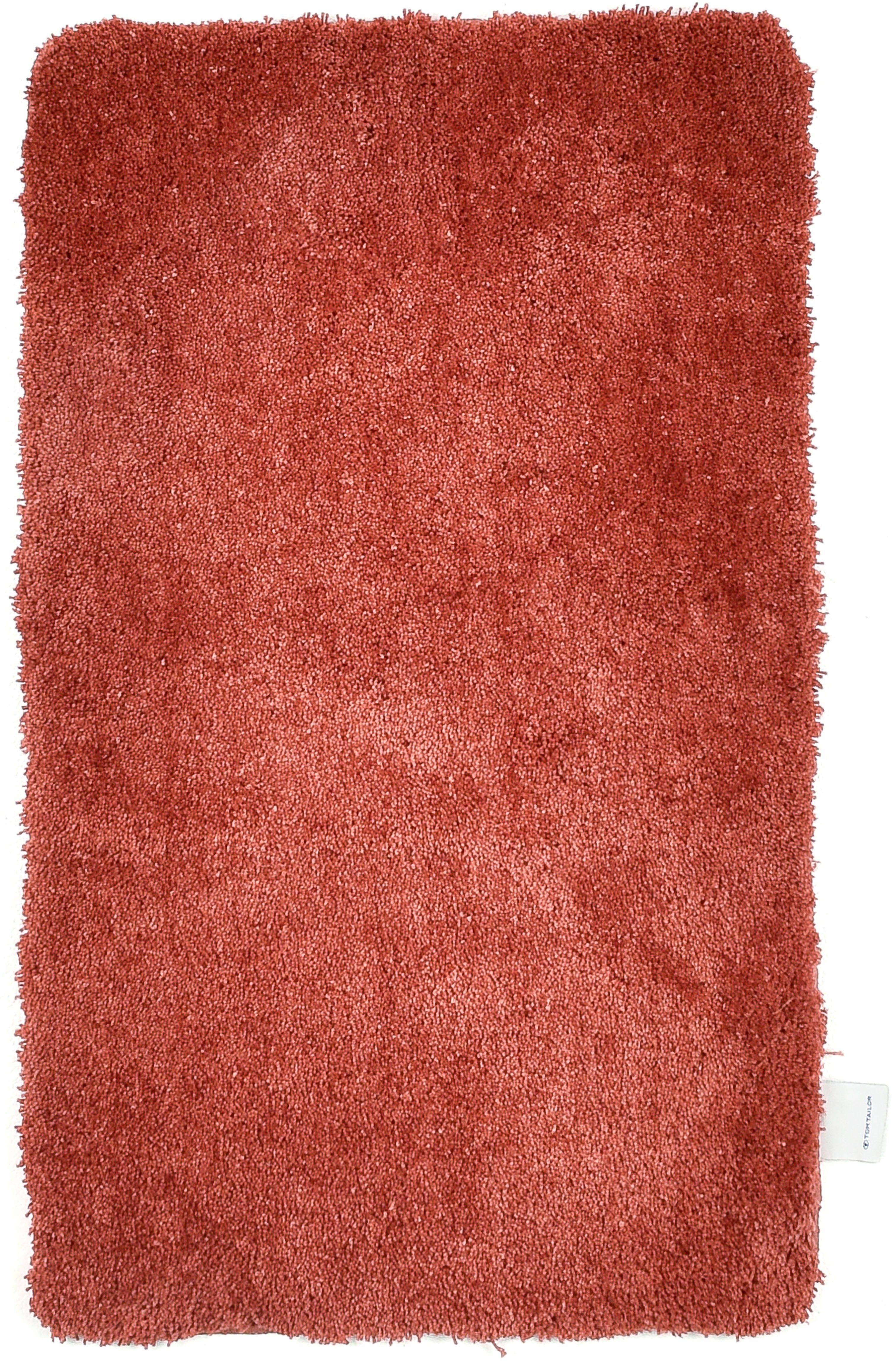 TOM TAILOR HOME Badmat Cozy Bath UNI Badmat, effen kleuren, rechthoekig, rond en ovaal verkrijgbaar (1 stuk)