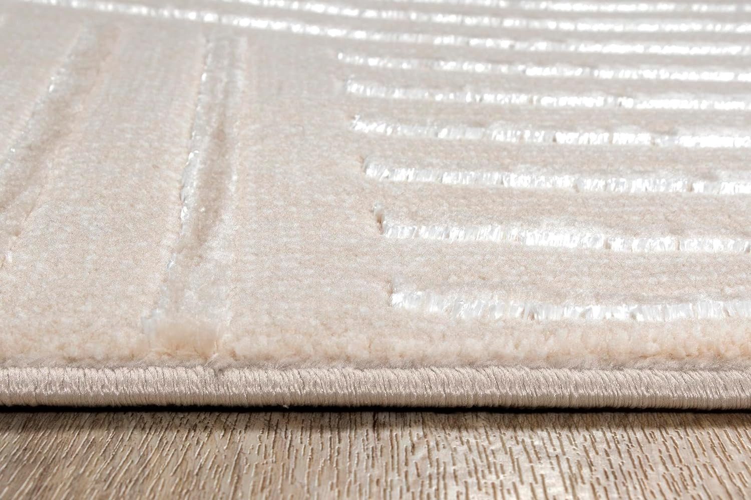 The carpet Vloerkleed Knight moderne woonkamer tapijt met elegant glanzende pool