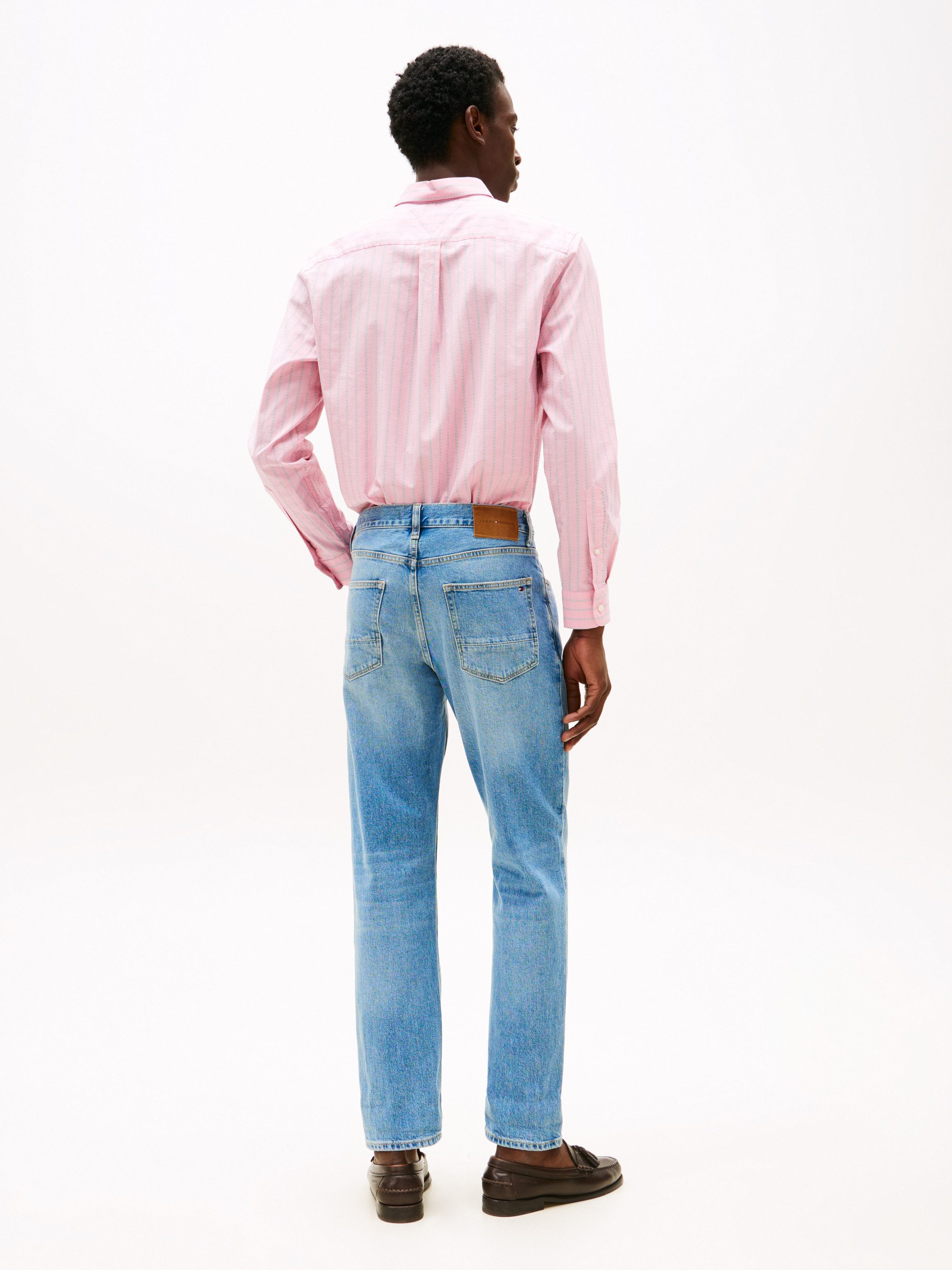 Tommy Hilfiger Straight jeans in blauwe wassing