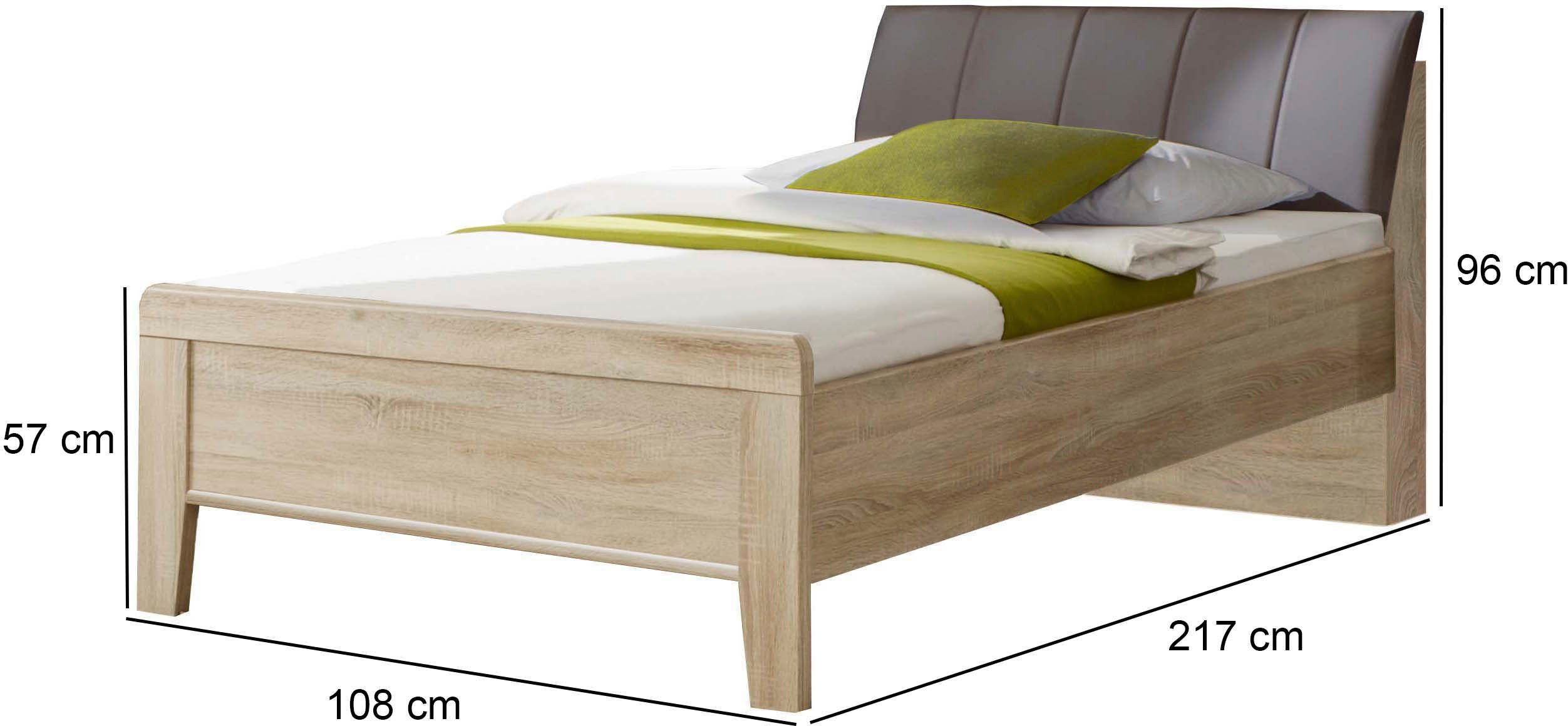 WIEMANN Houten bed MERAN in comforthoogte