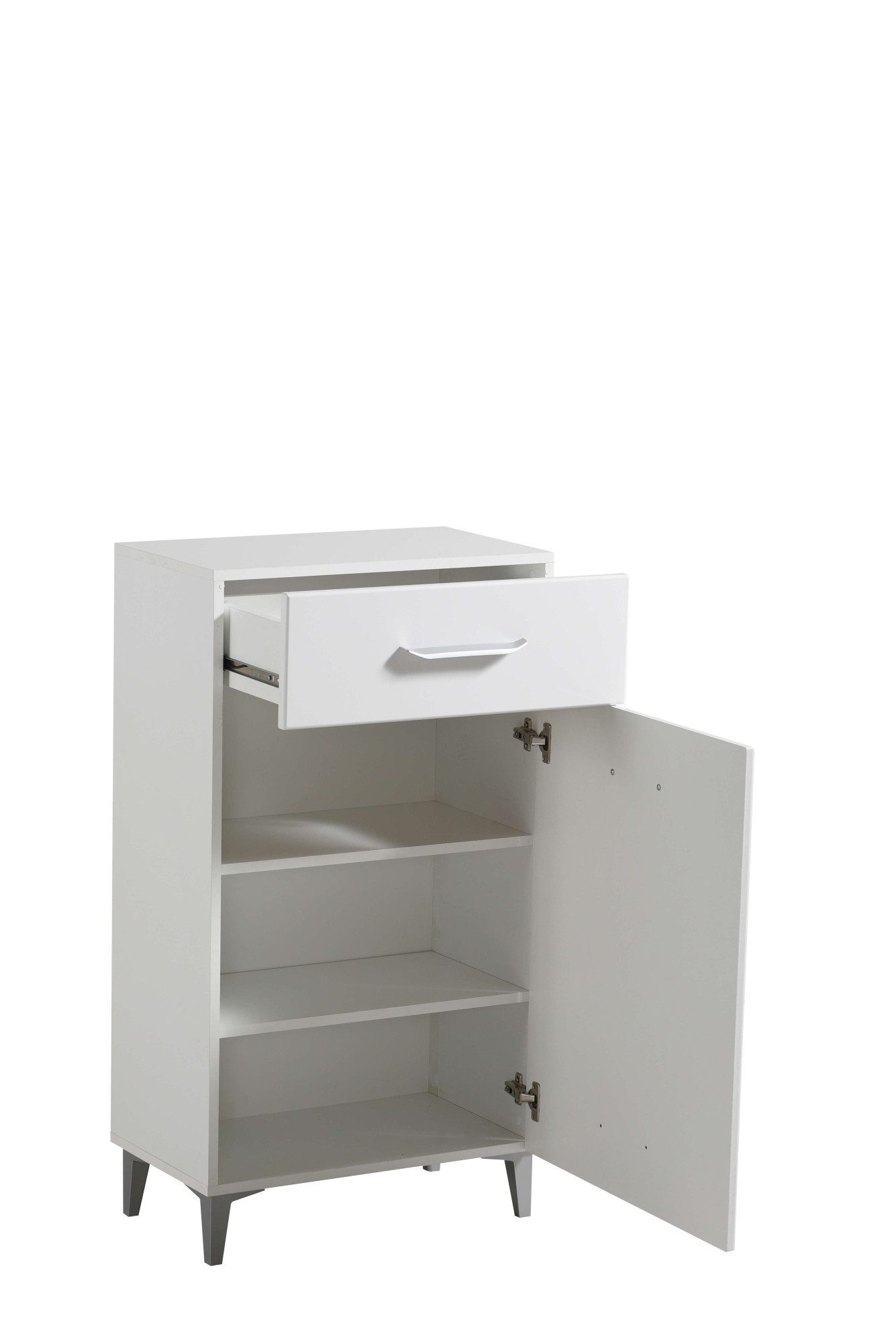 INOSIGN Halmeubelset Como incl. schoenenkast, zitbank, garderobe paneel en spiegel (4-delig)