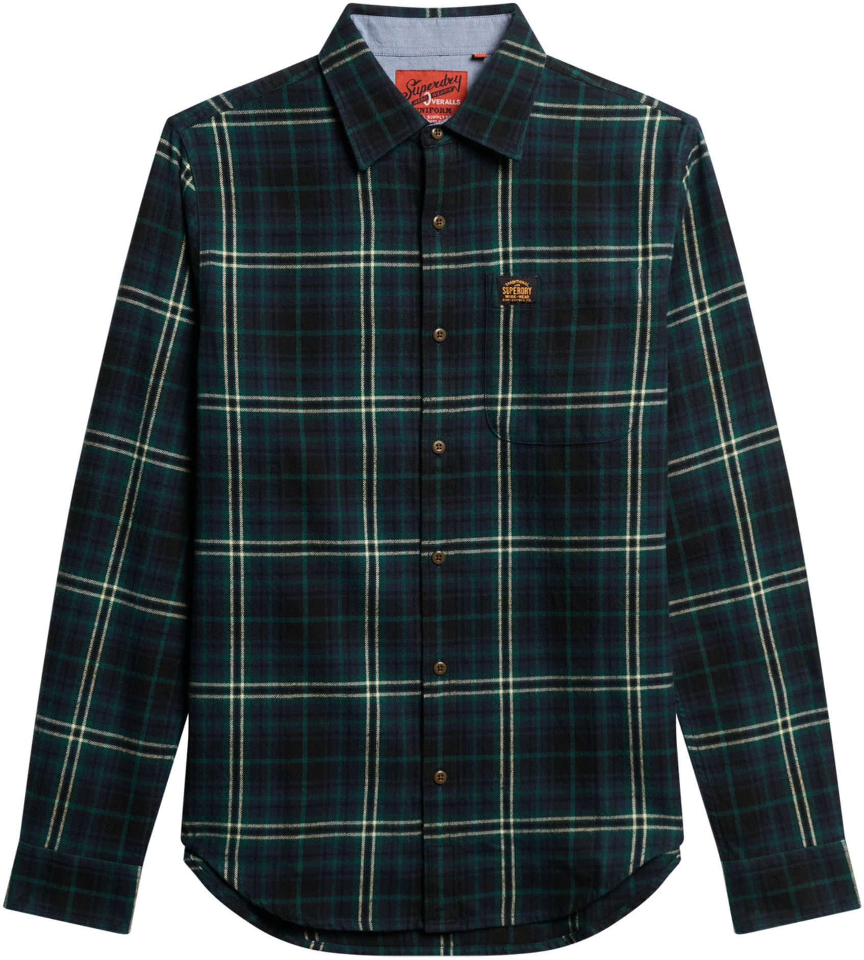 Superdry Overhemd met lange mouwen Organic Cotton Lumberjack Check Shirt