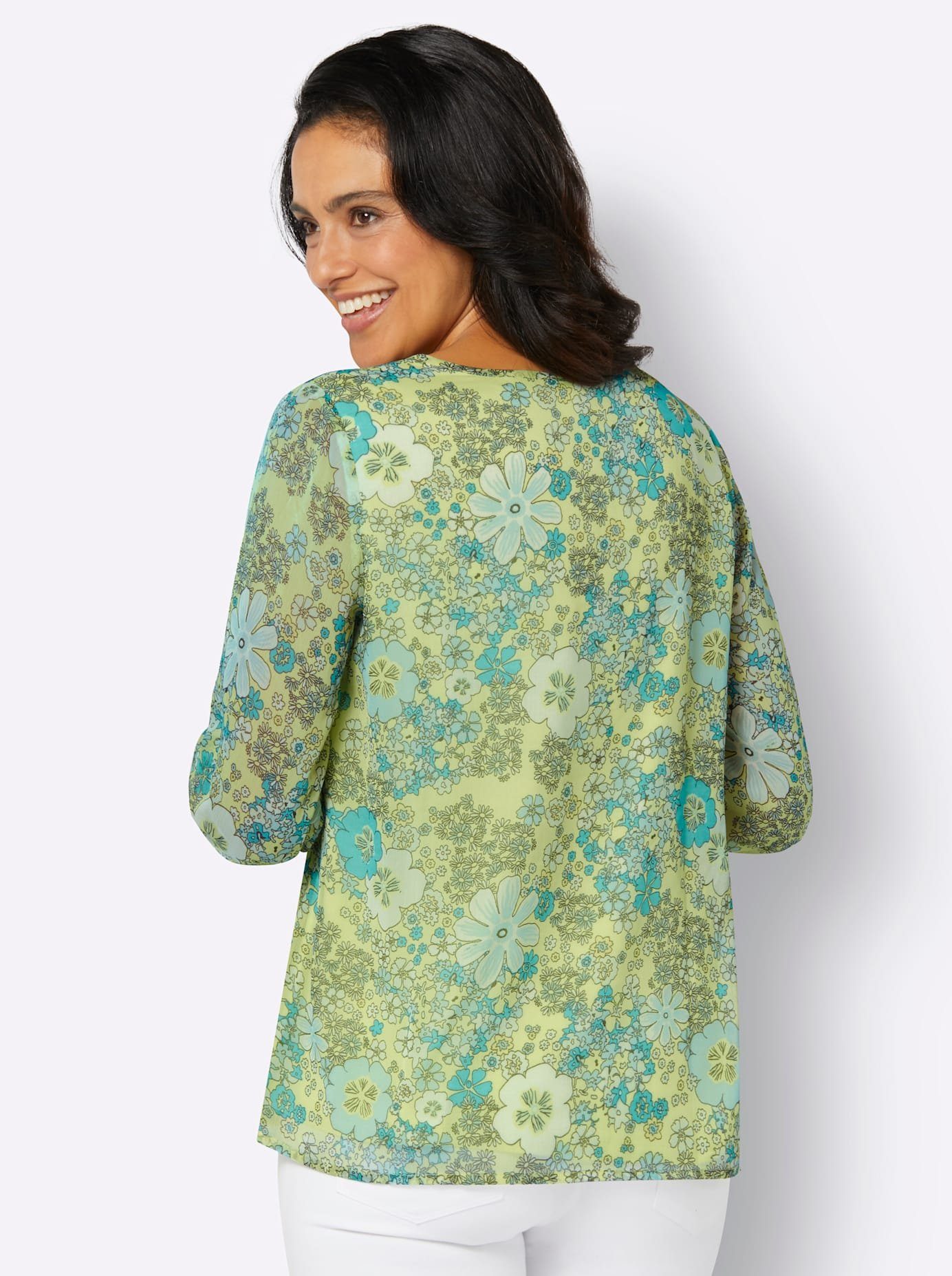 Classic Inspirationen Gedessineerde blouse