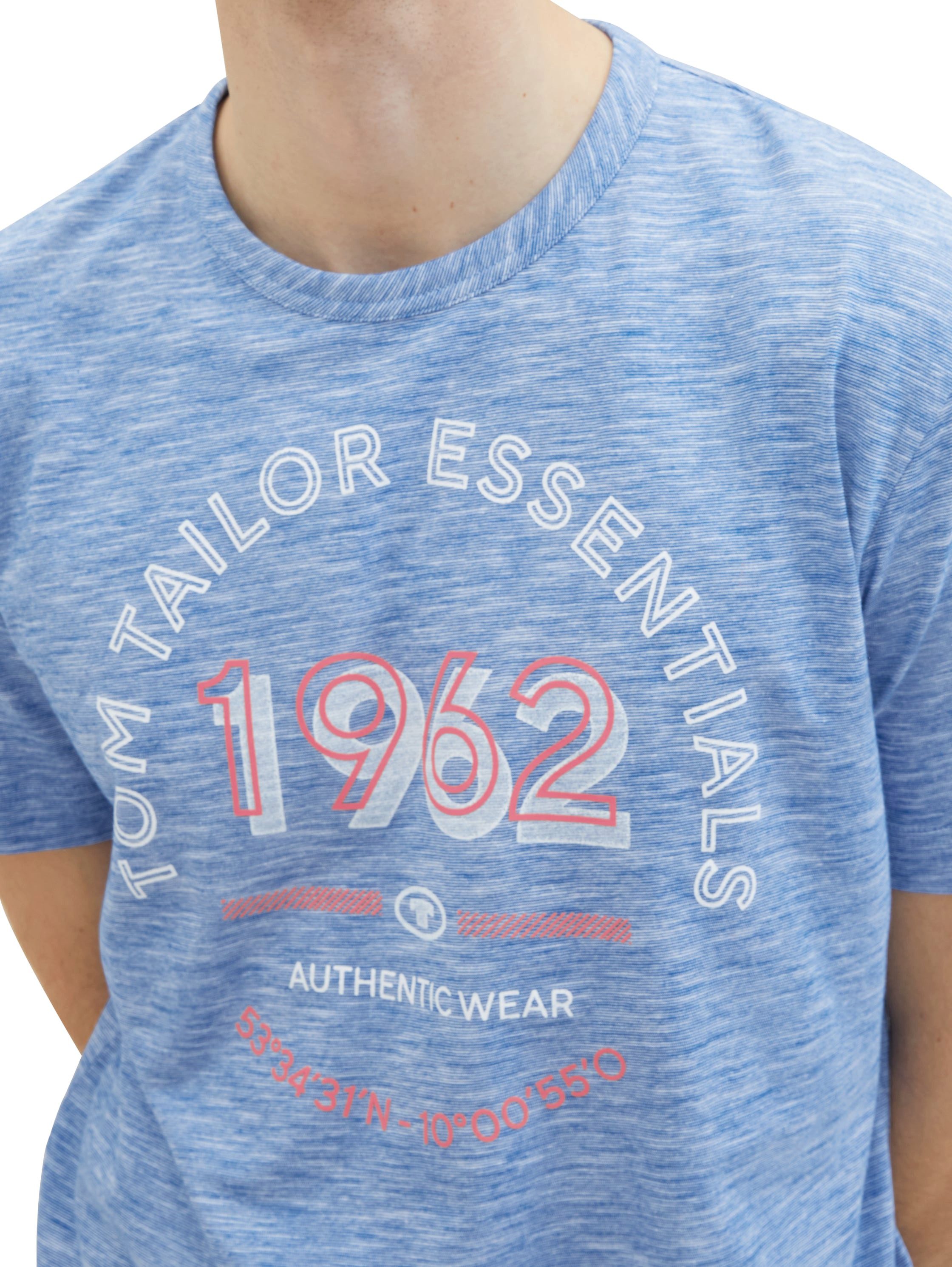 Tom Tailor Shirt met print met frontprintlogo