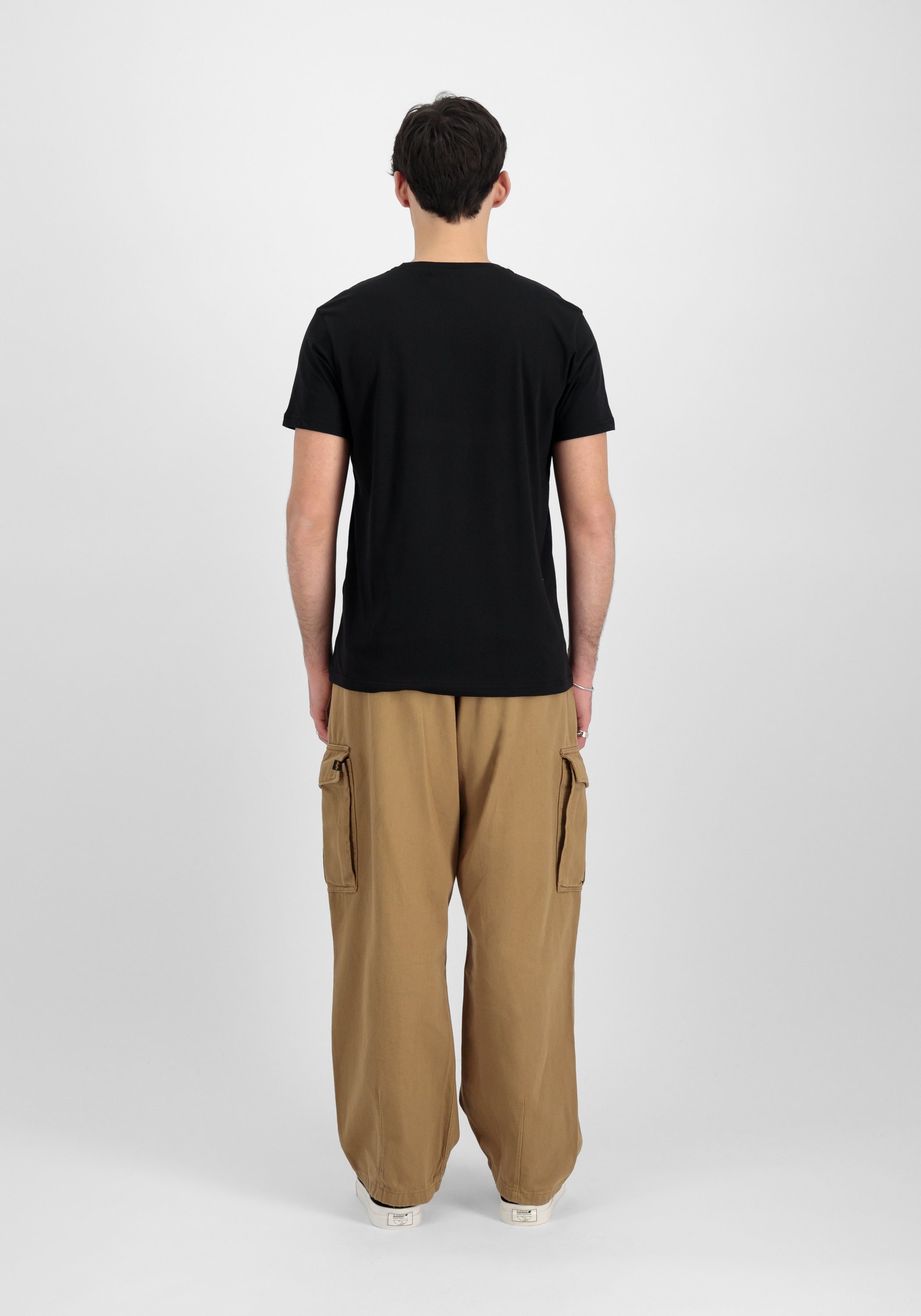Alpha Industries T-shirt Alpha Industries Men - T-Shirts Alpha Label T Puff Print