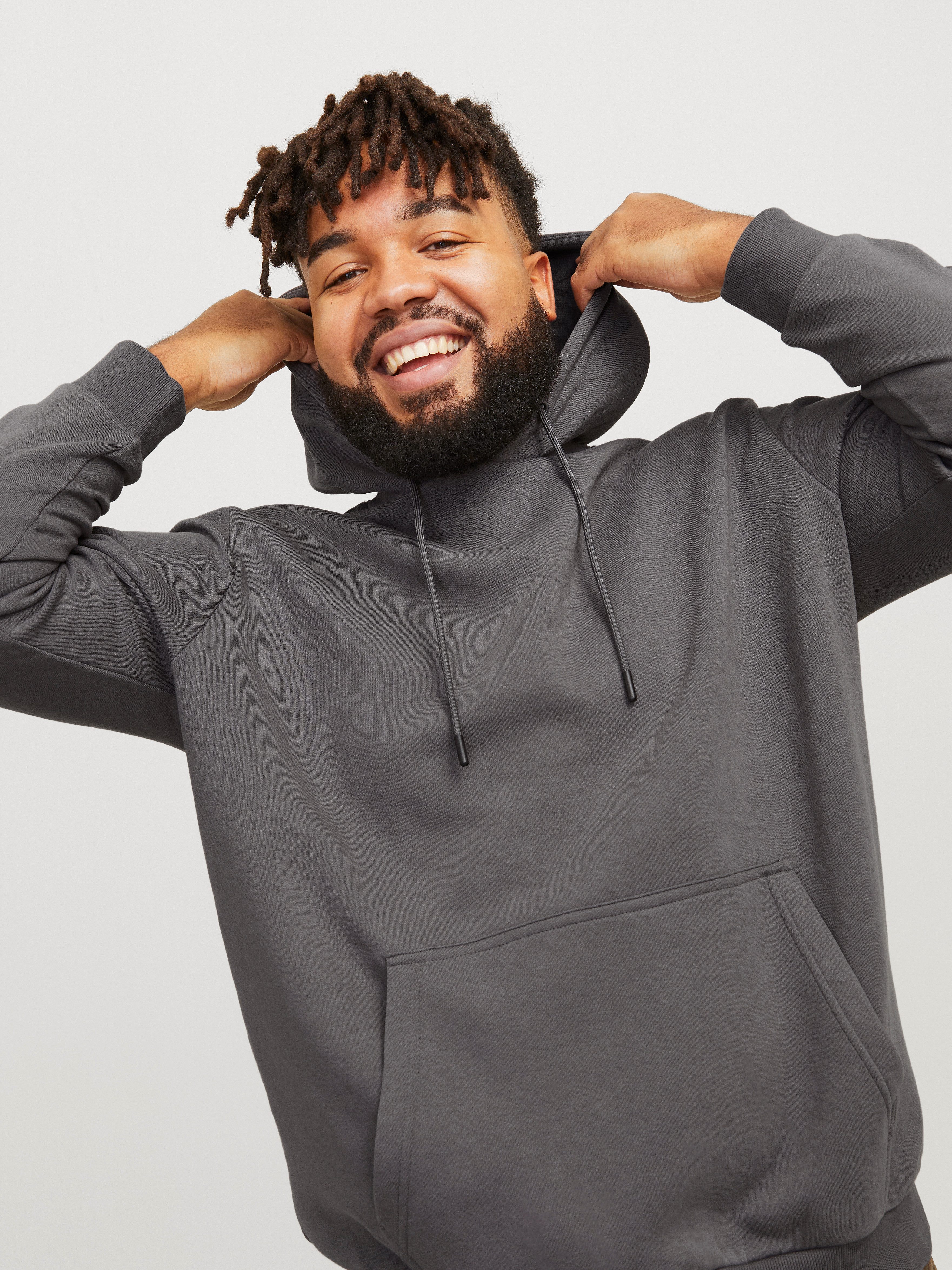 Jack & Jones PlusSize Hoodie JJEBRADLEY SWEAT HOOD NOOS PLS