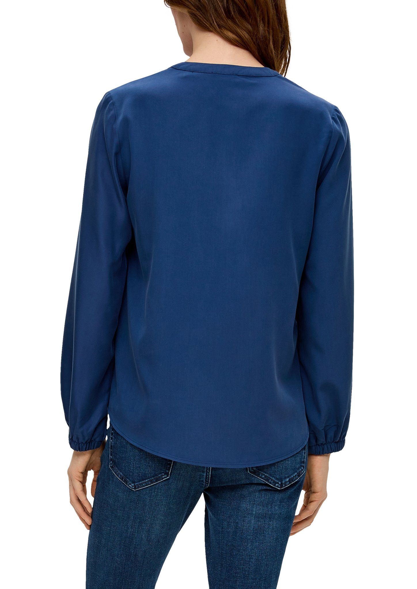 s.Oliver Blouse met lange mouwen met pofmouwen