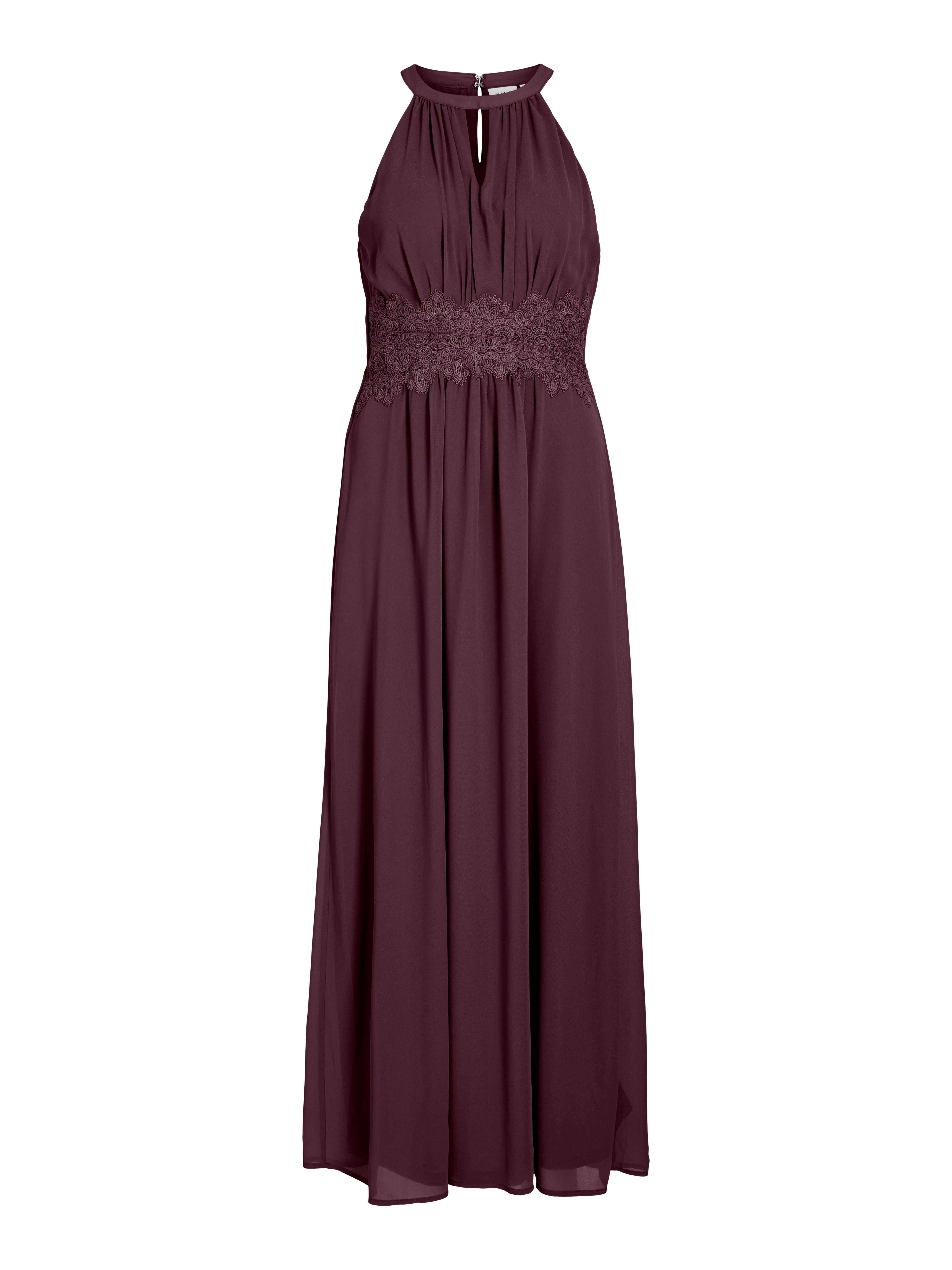 Vila Maxi-jurk VIMILINA HALTERNECK MAXI DRESS - NOOS