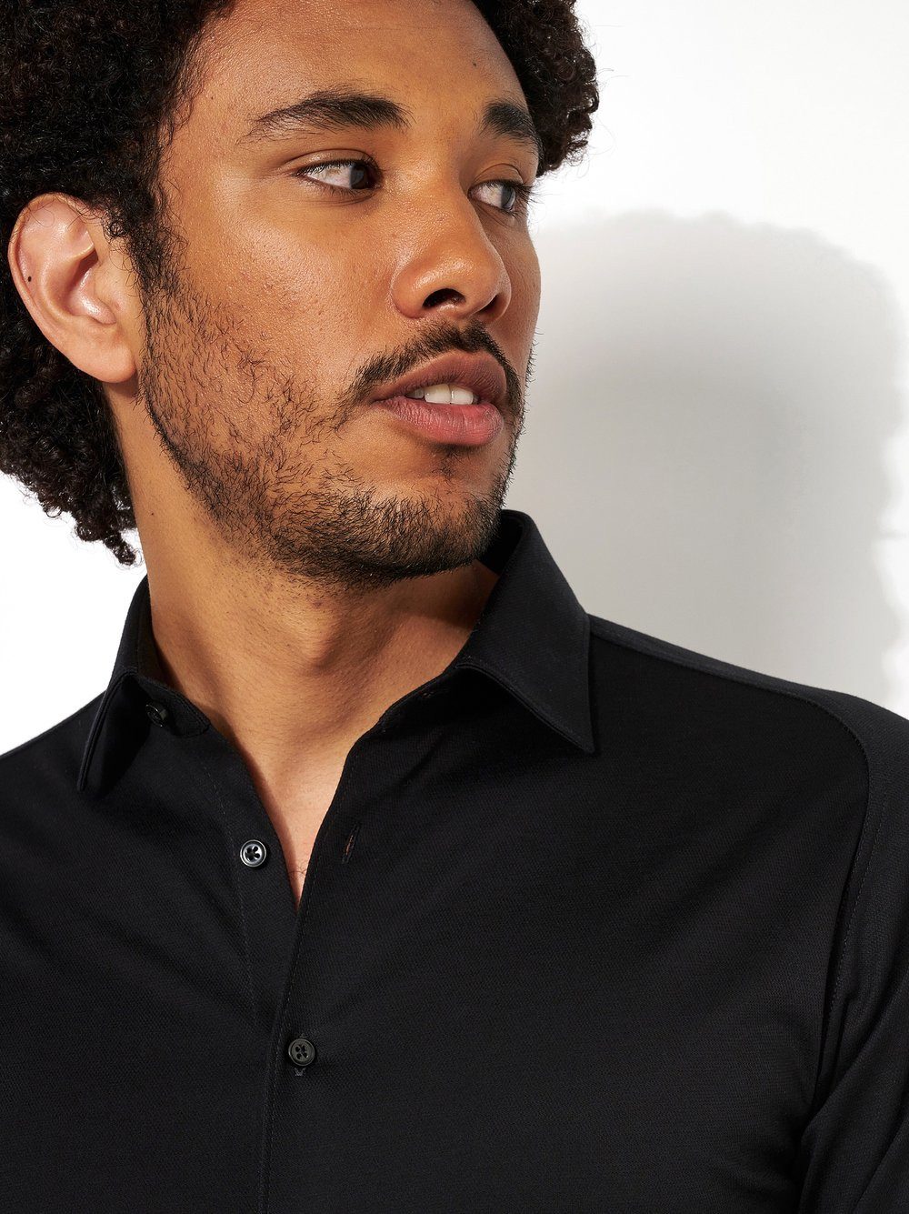 Desoto Overhemd met lange mouwen Casual Kent 1/1 Met een ronde hals