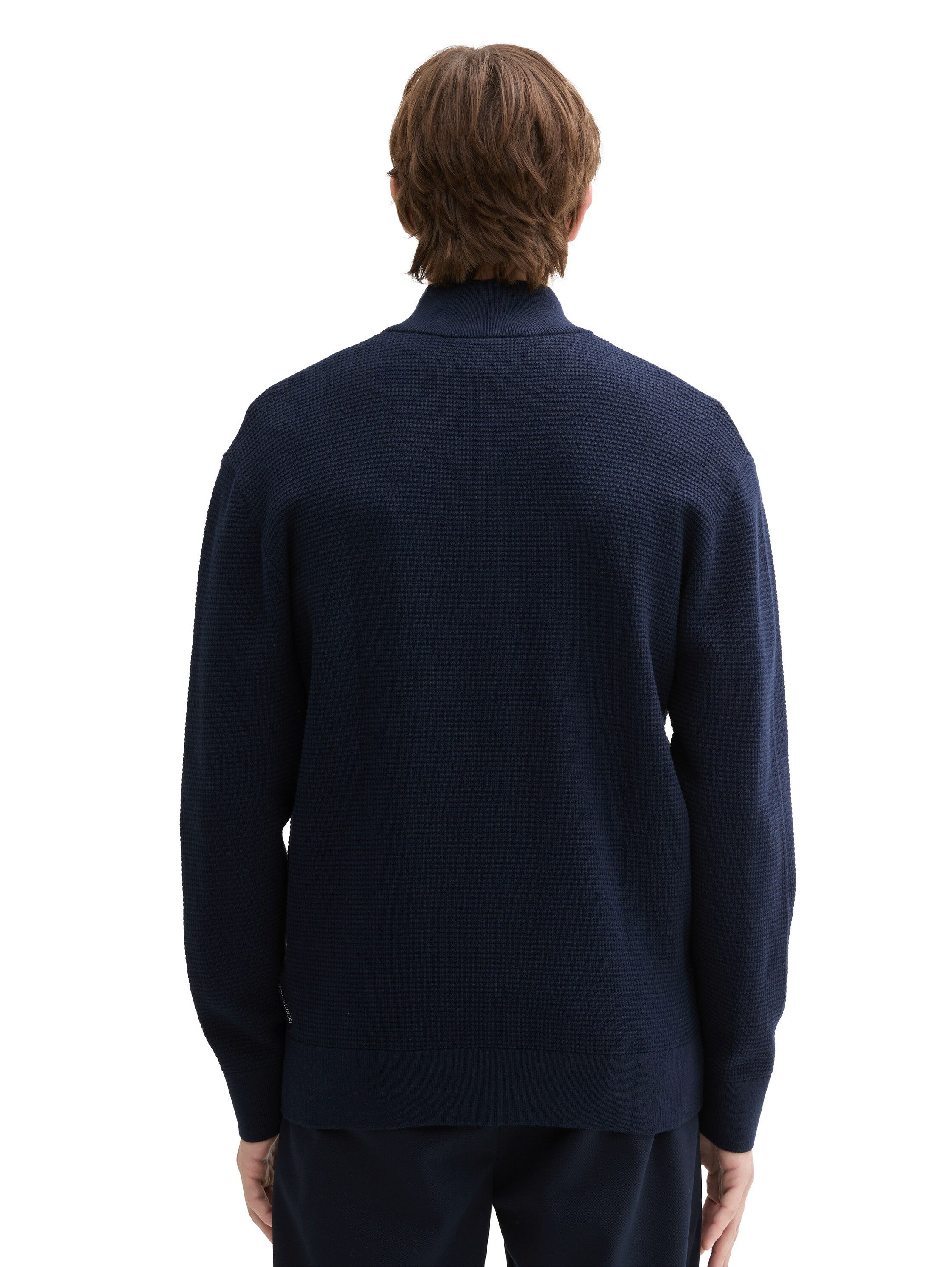 Tom Tailor Denim Vest met opstaande kraag